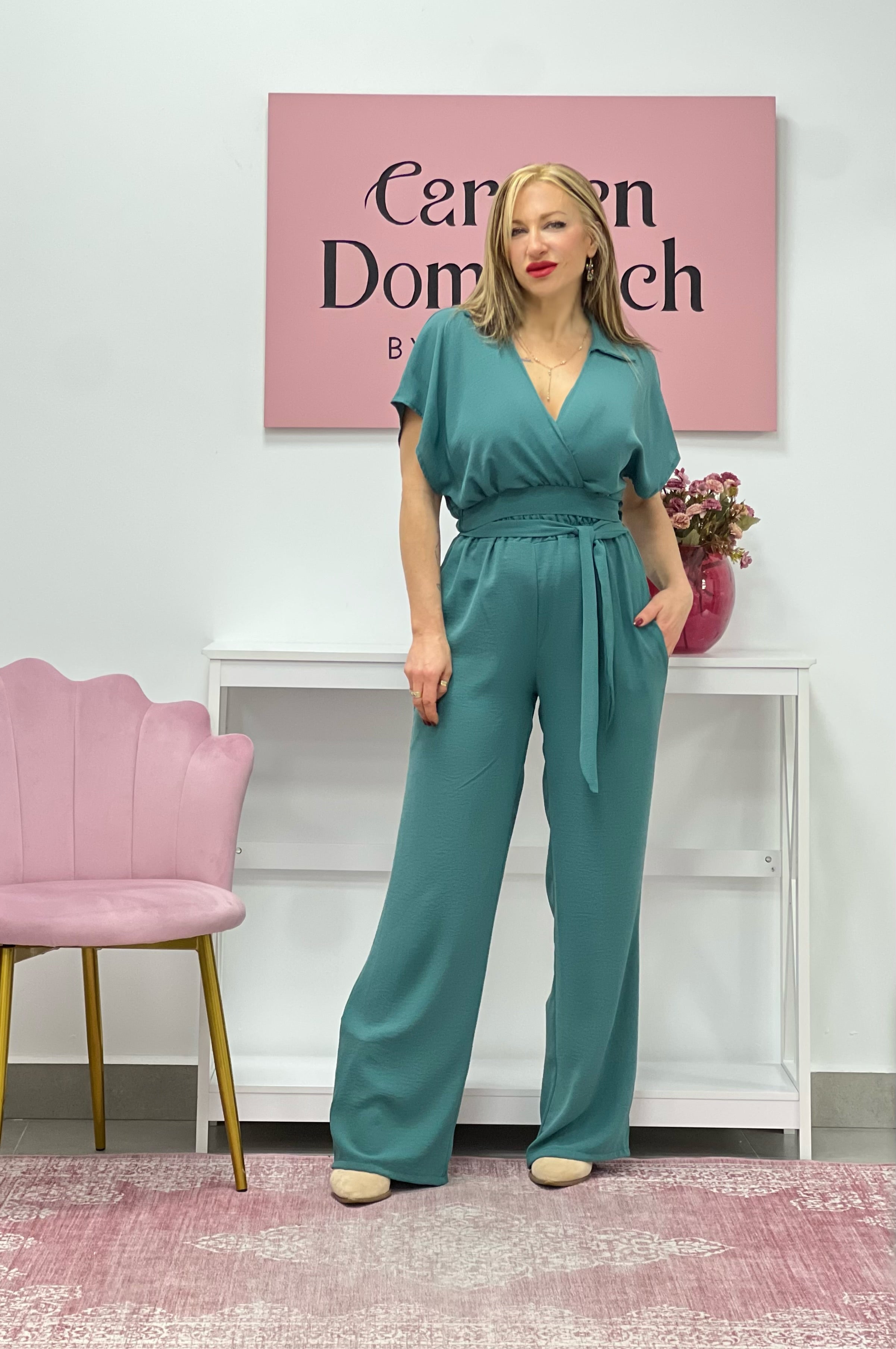 CONJUNTO “Bambi” VERDE JADE