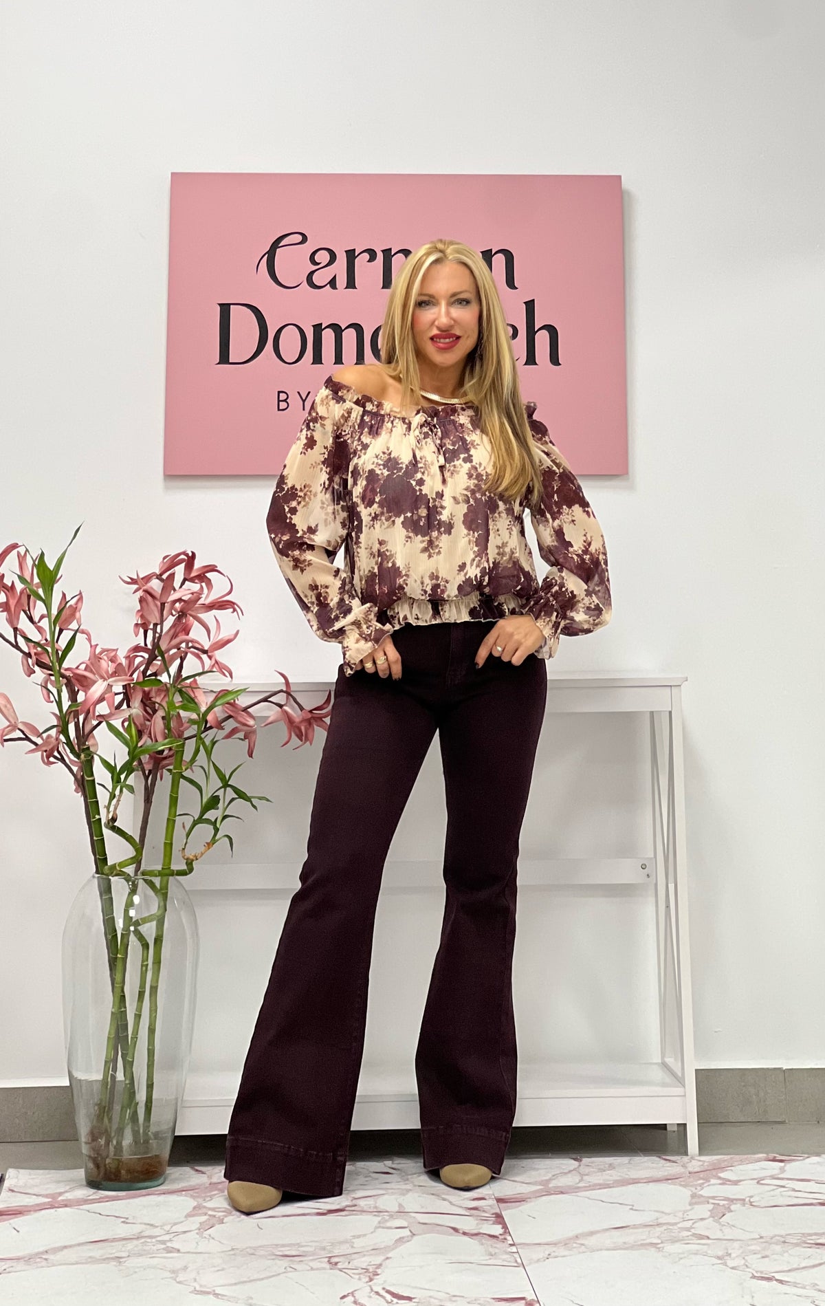 BLUSA “Davinia” MARFIL