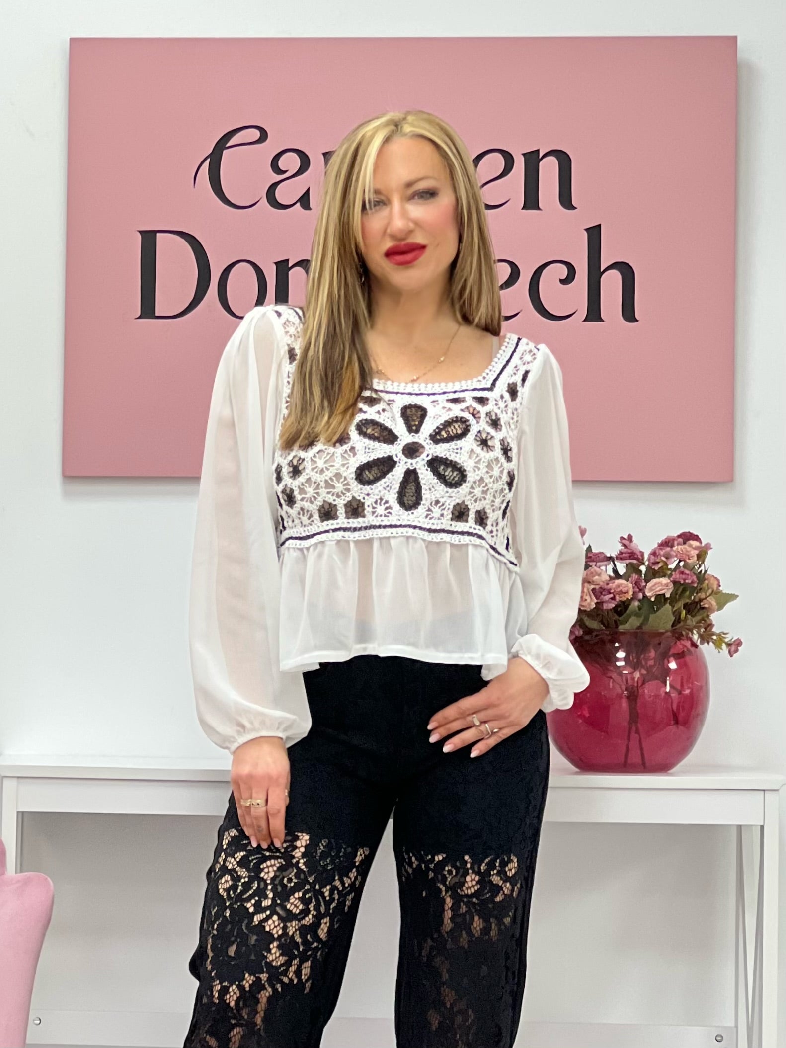 BLUSA “Sol” NEGRO