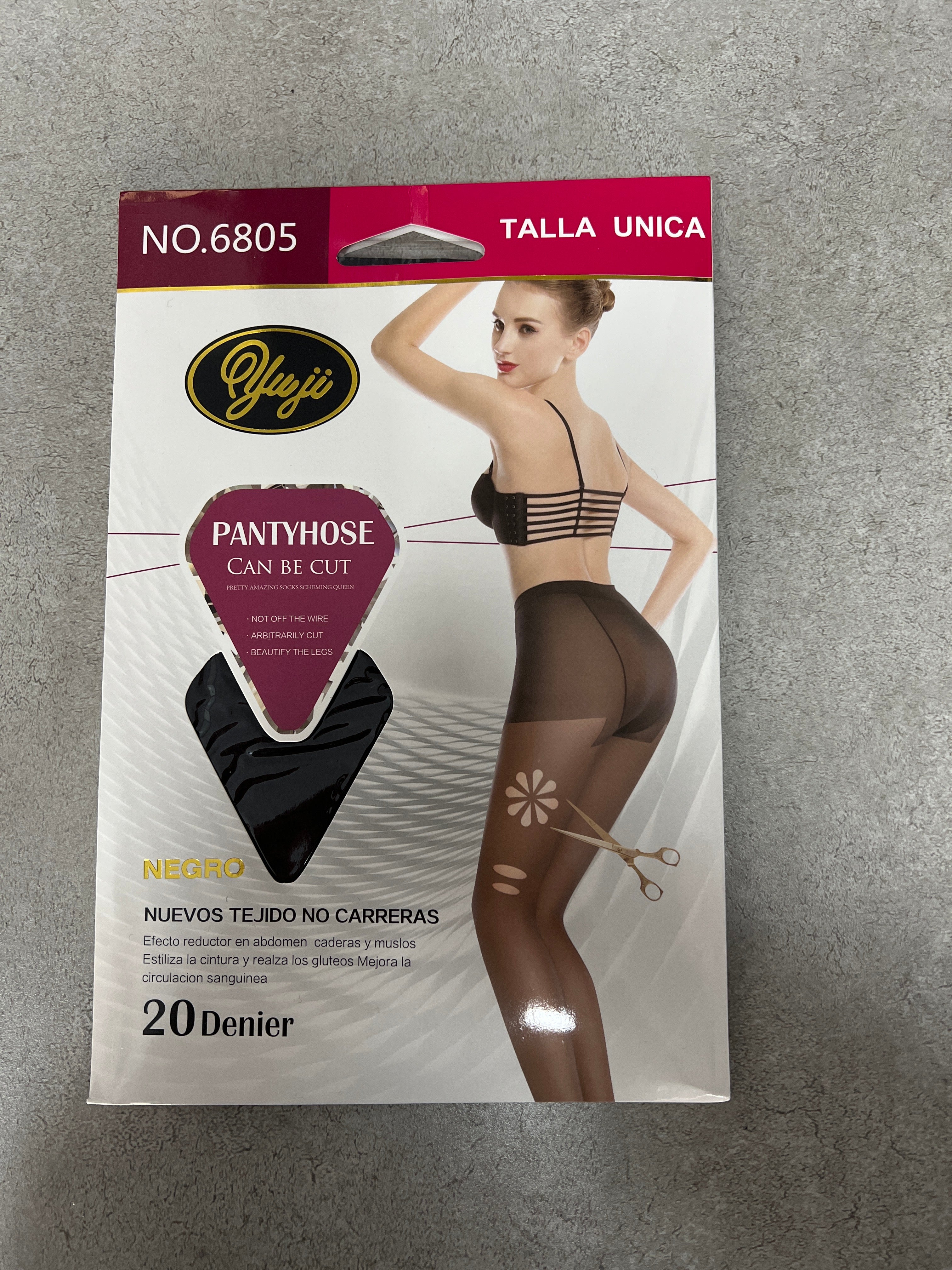 PANTYS CON FAJA NEGRO