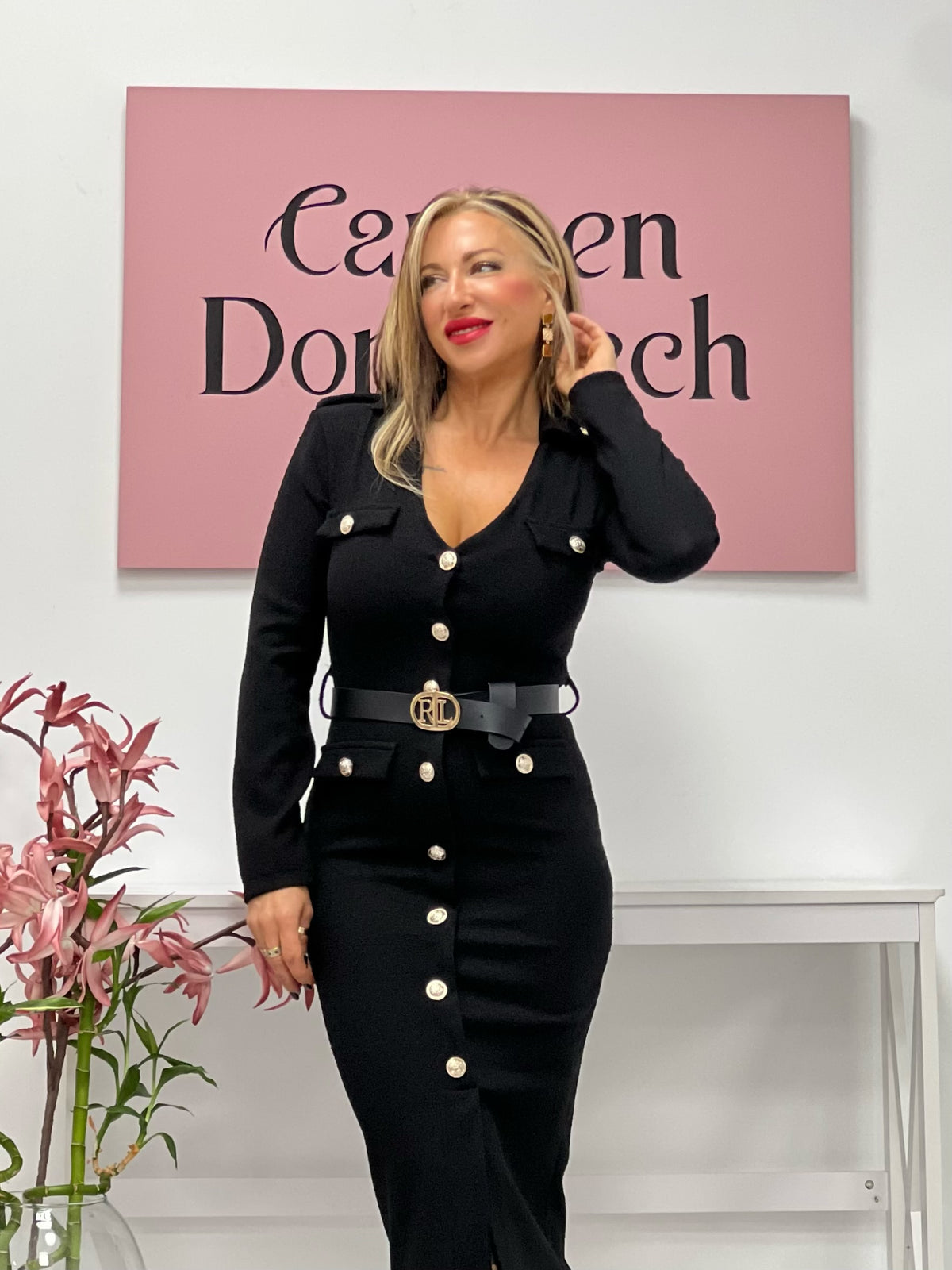 VESTIDO “Janet” NEGRO