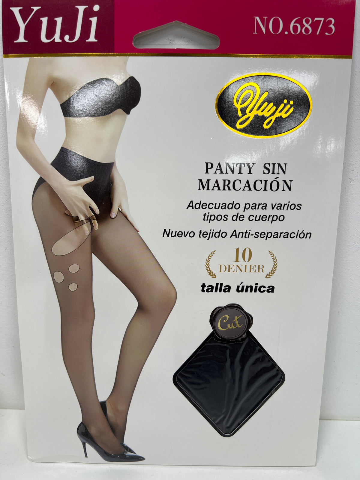 PANTYS SIN MARCACIÓN NEGRO
