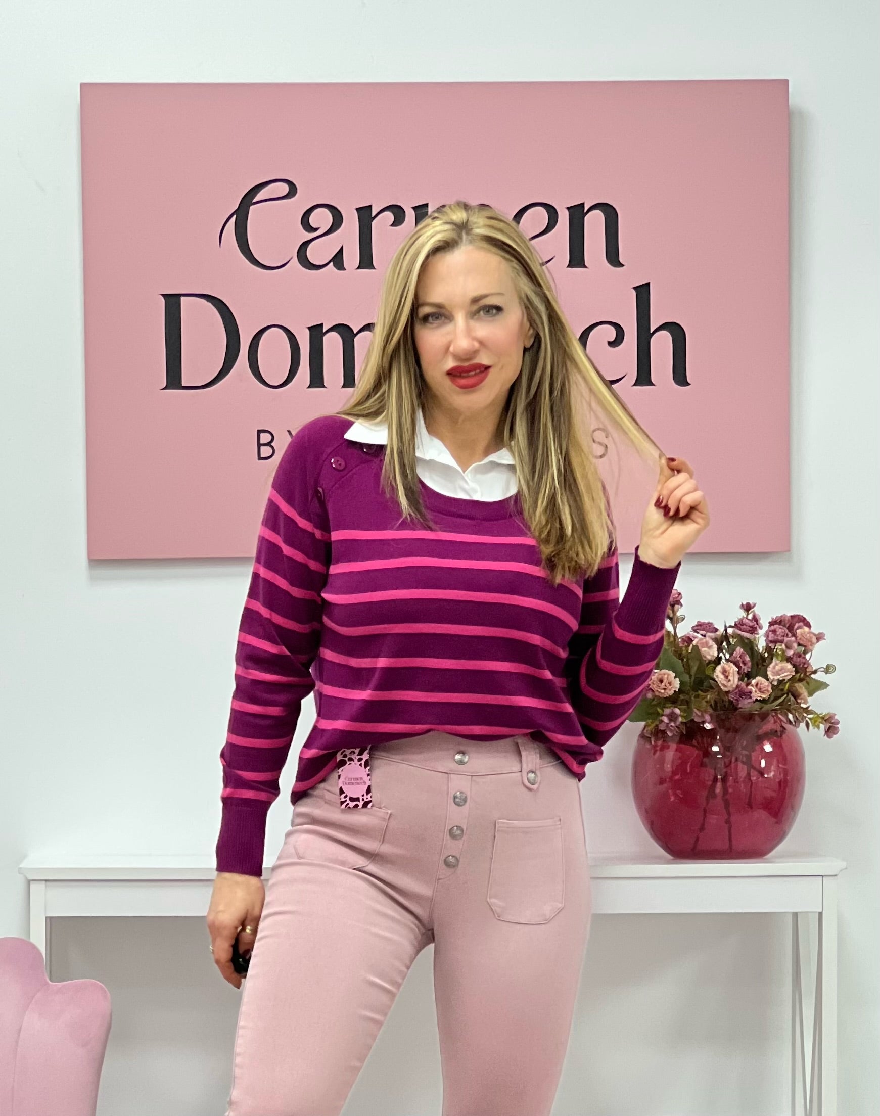 LEGGIN VAQUERO “Isabel” ROSA