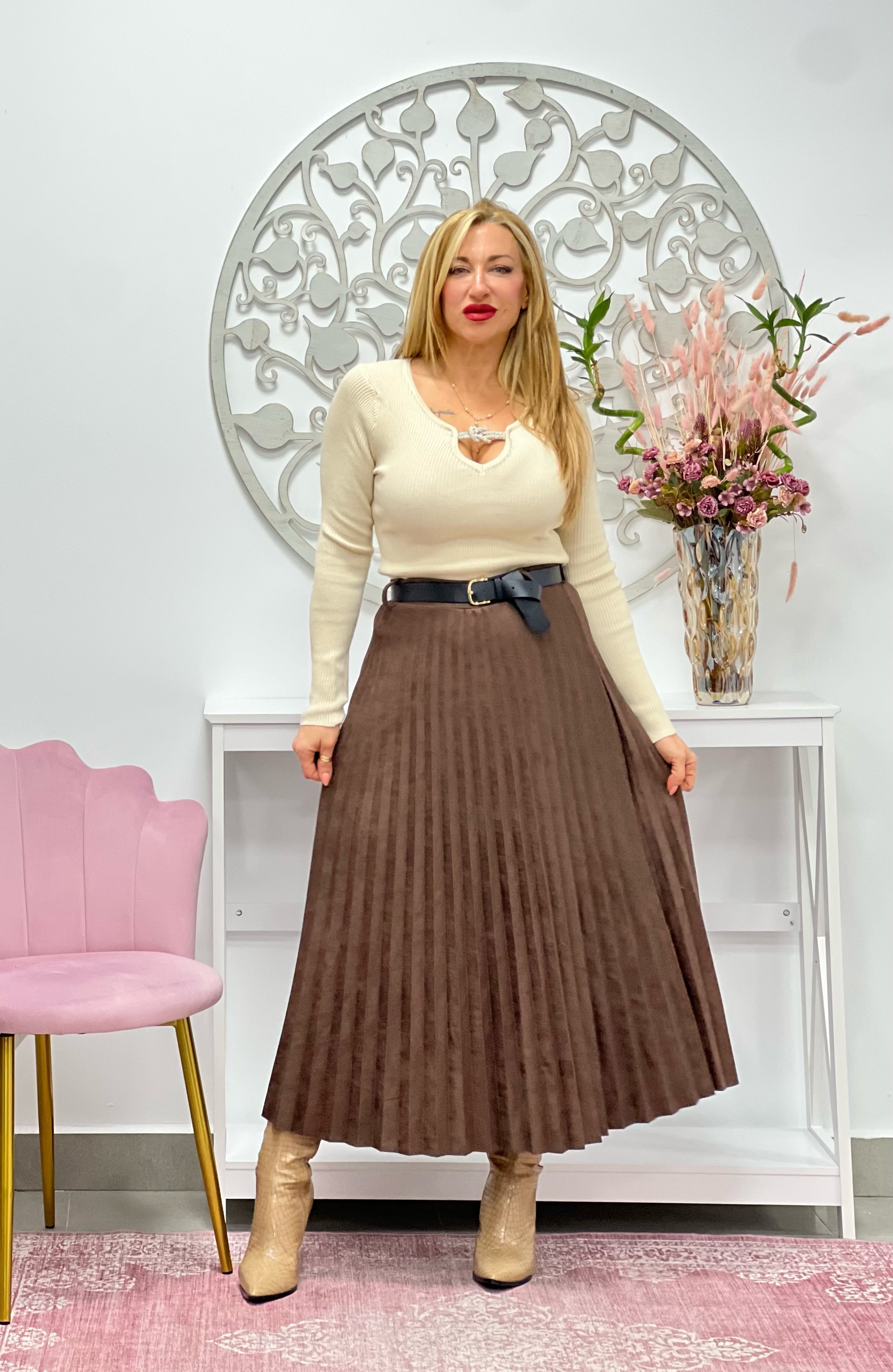 JERSEY “Nora” BEIGE