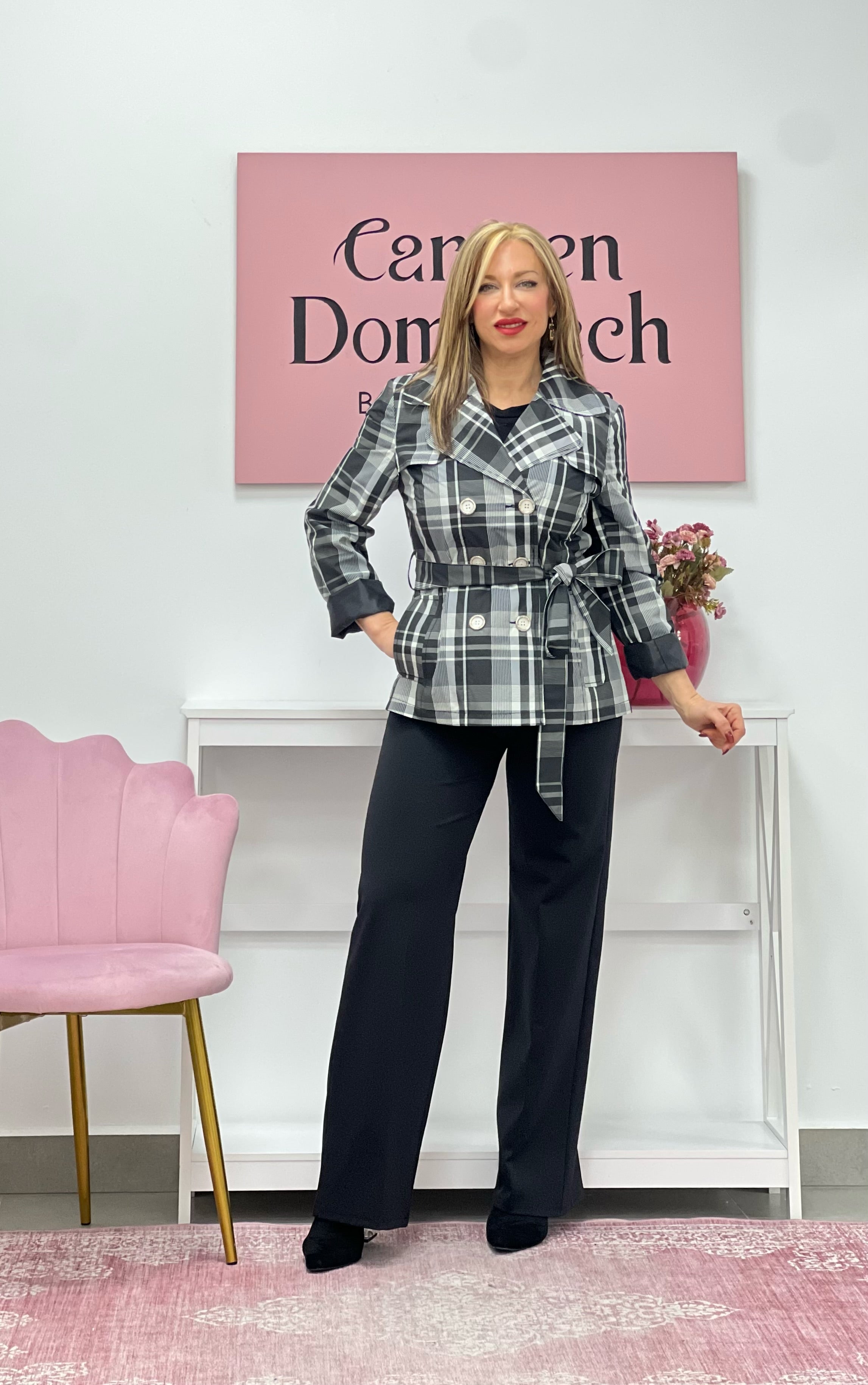 CHAQUETA “Vera” GRIS