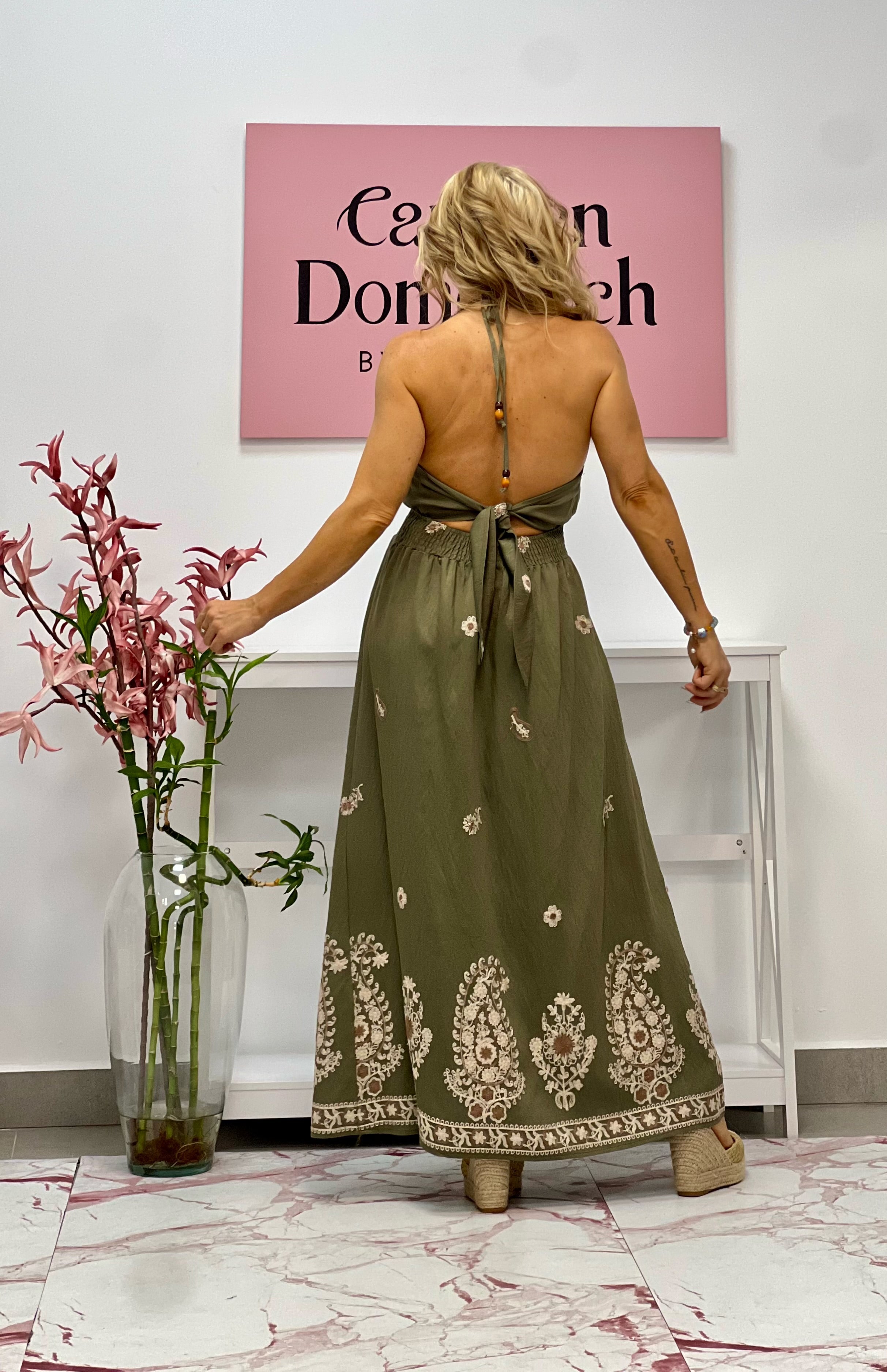 VESTIDO “Nael” VERDE