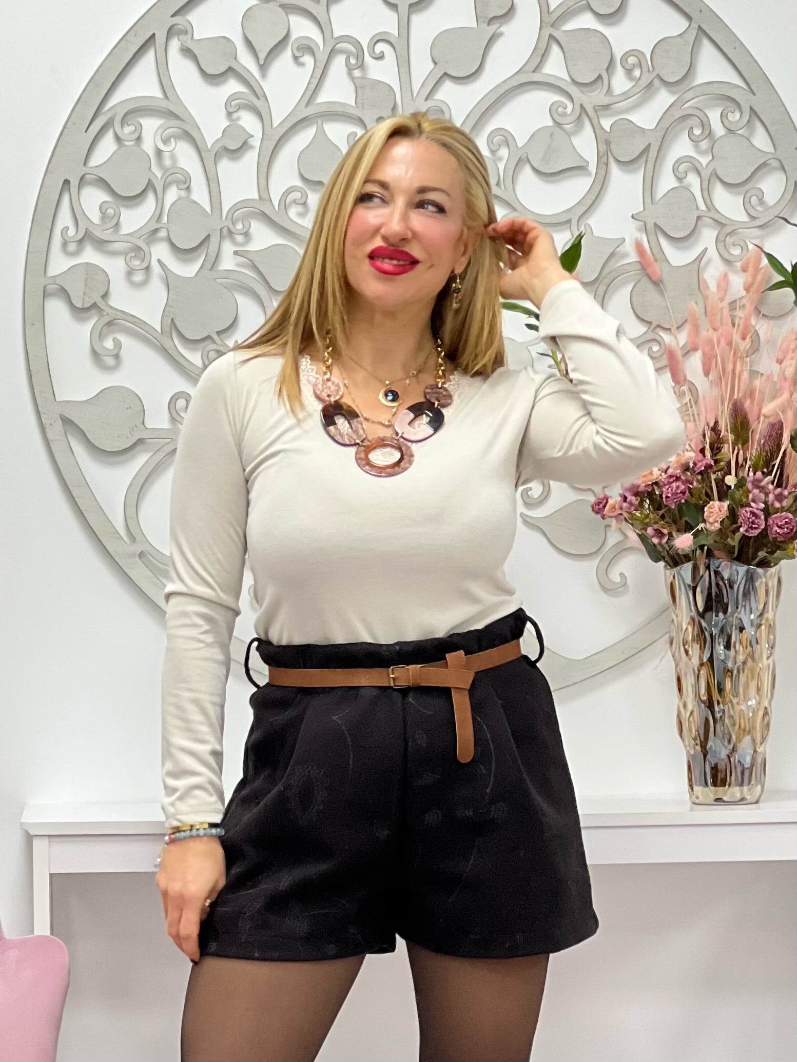 PANTALÓN CORTO “Royal” MARRÓN