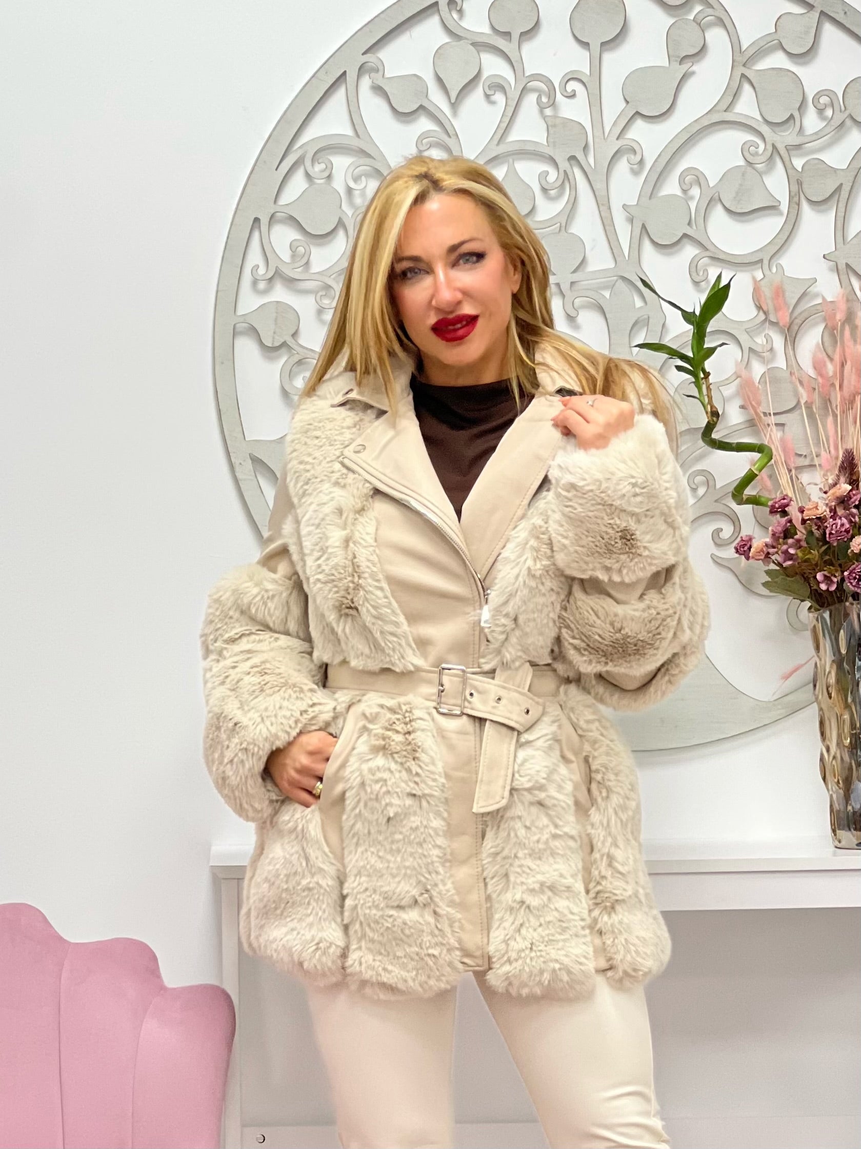 ABRIGO “Ártico” BEIGE