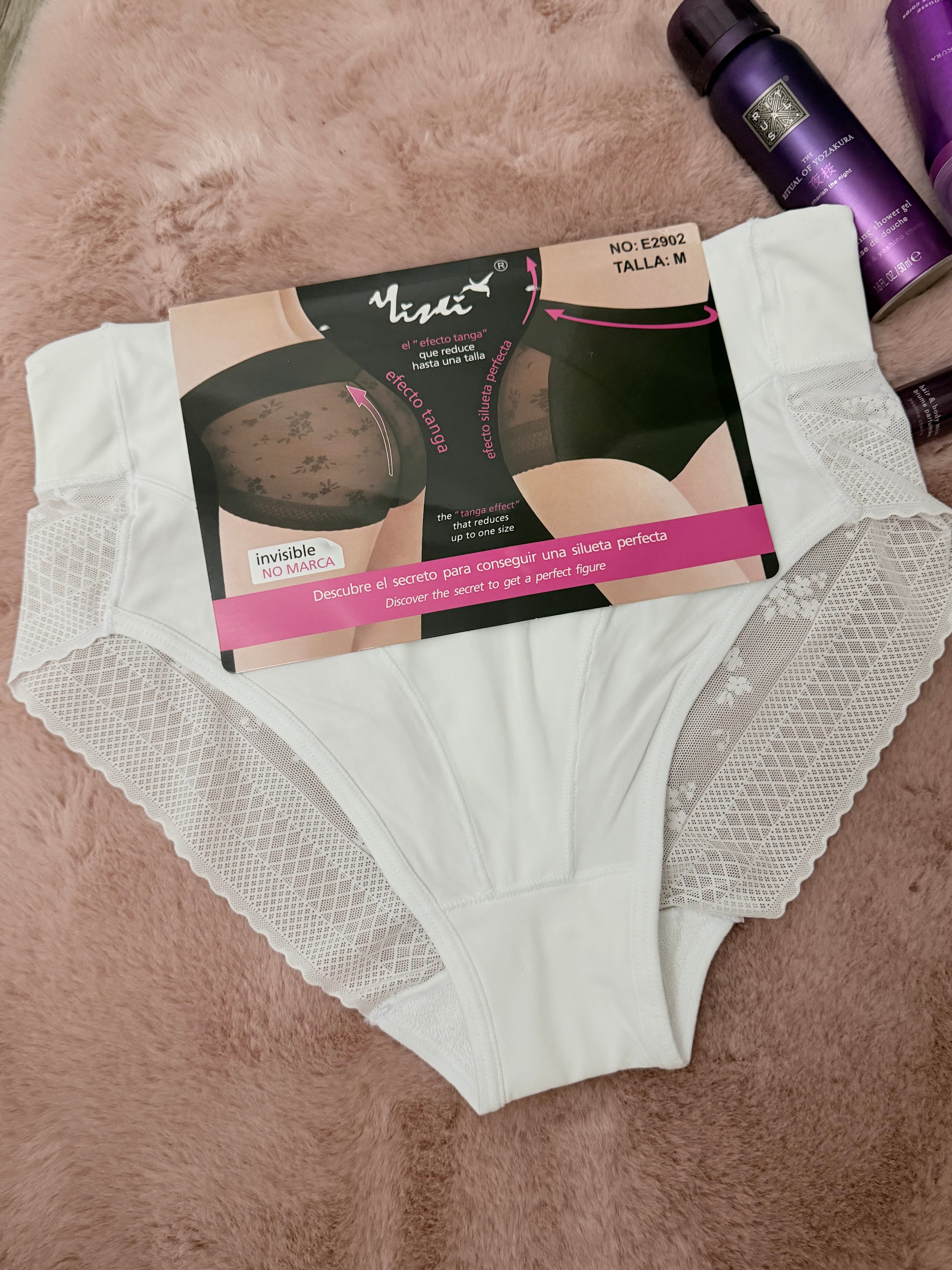 BRAGA CULOTTE INVISIBLE BLANCO