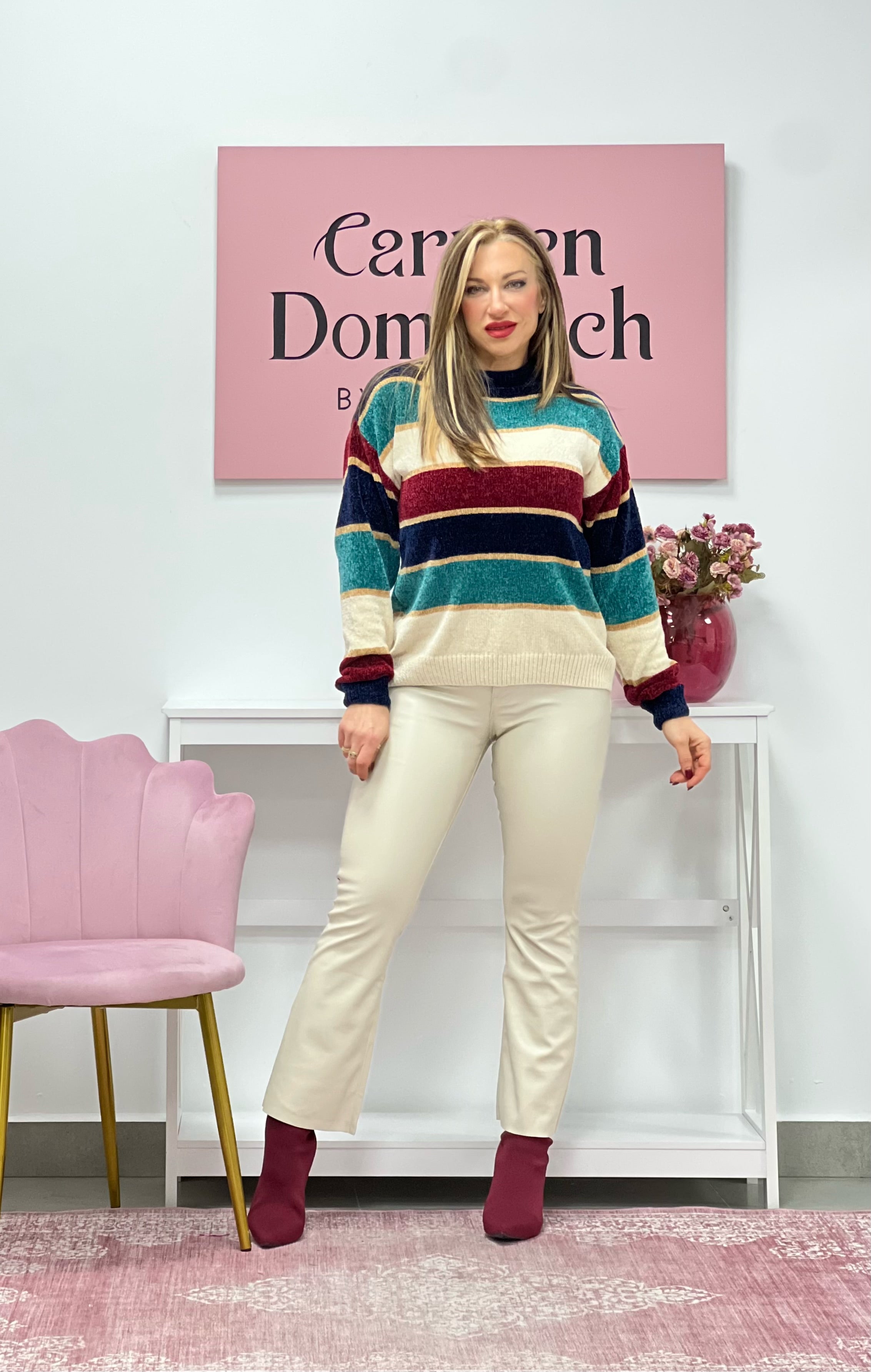 JERSEY “Cande” AZUL MARINO