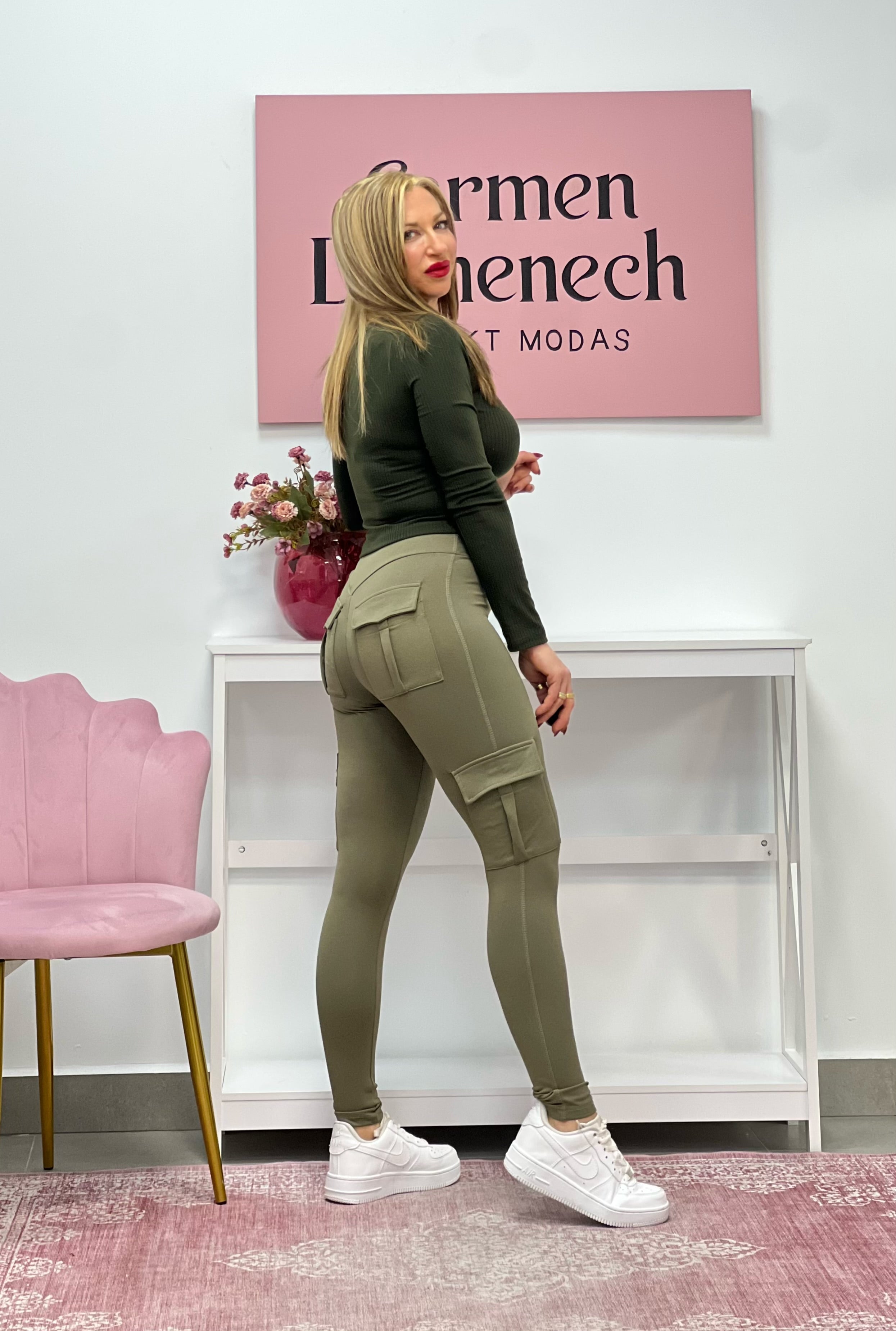 LEGGIN “Cargoo” VERDE