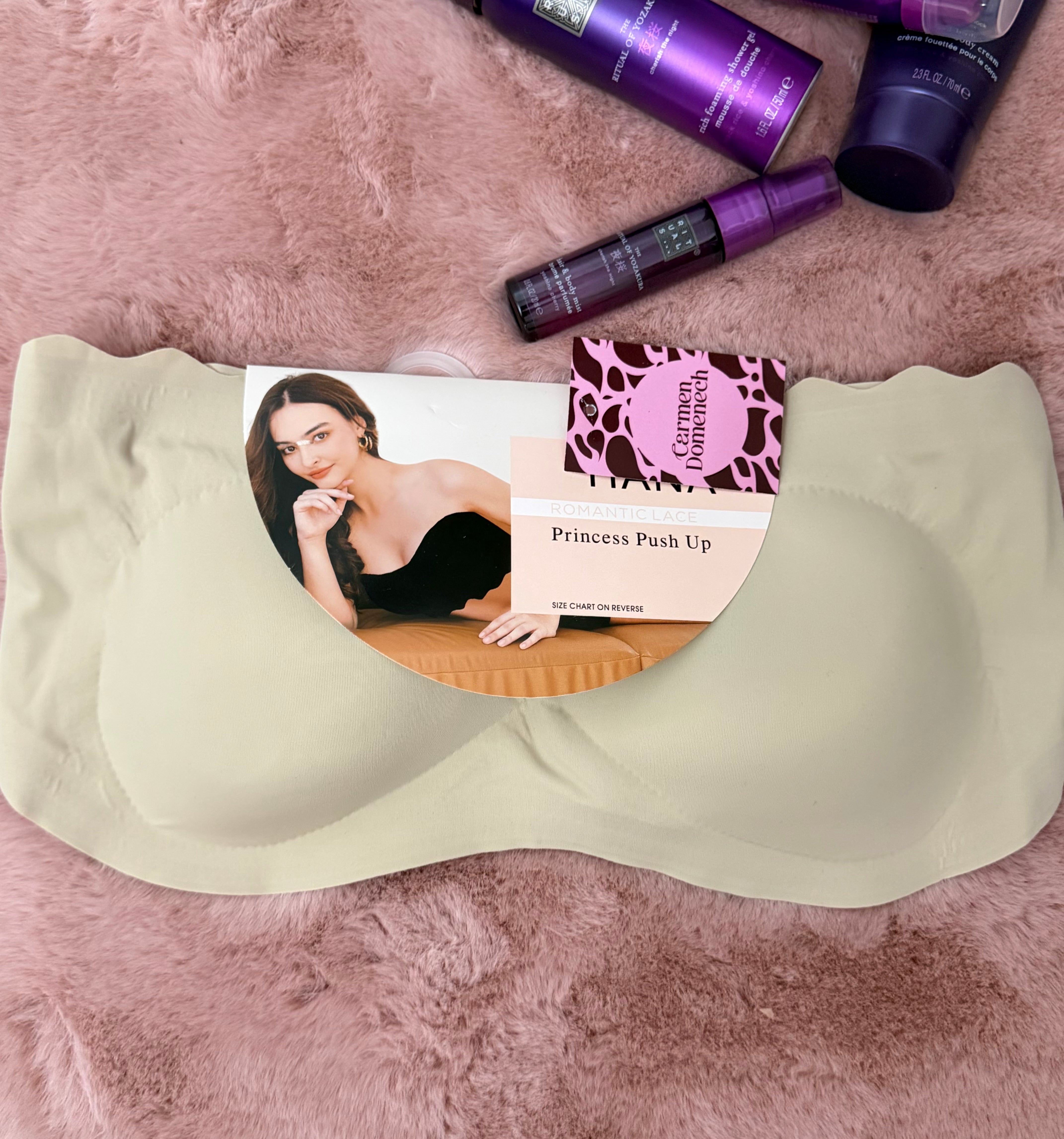 SUJETADOR BANDA PUSH UP NATURAL