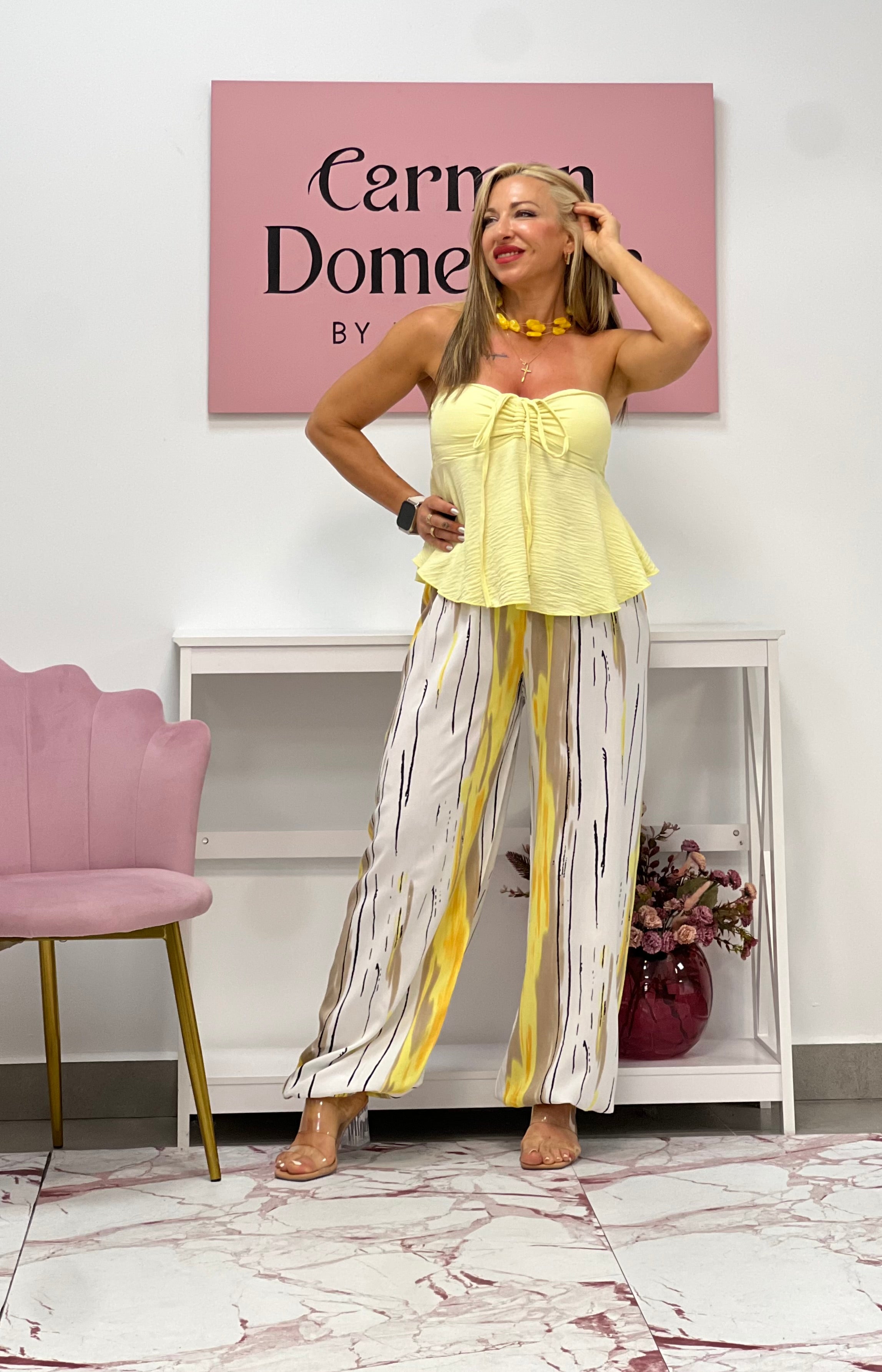 PANTALON “Diana” AMARILLO