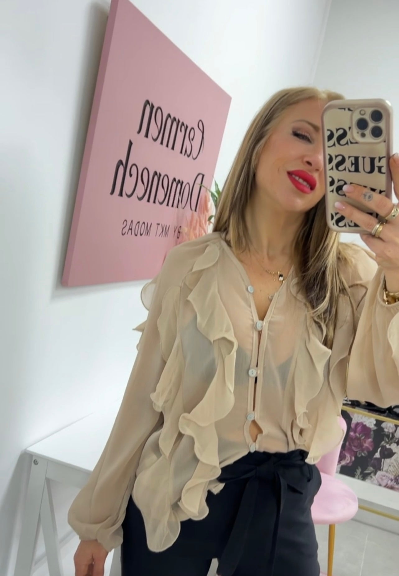 BLUSA “Melia” BEIGE