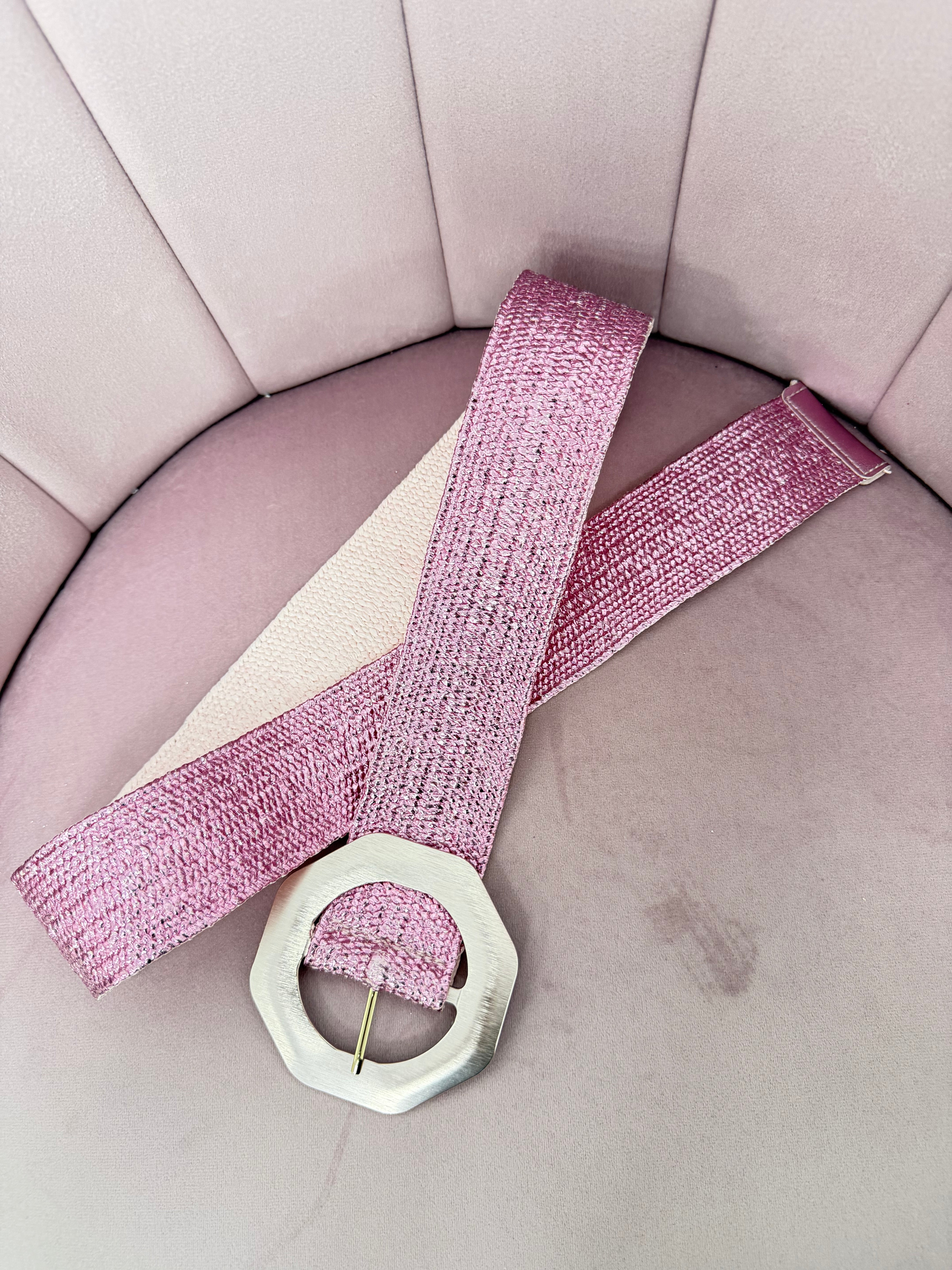 CINTURON “Retro” ROSA