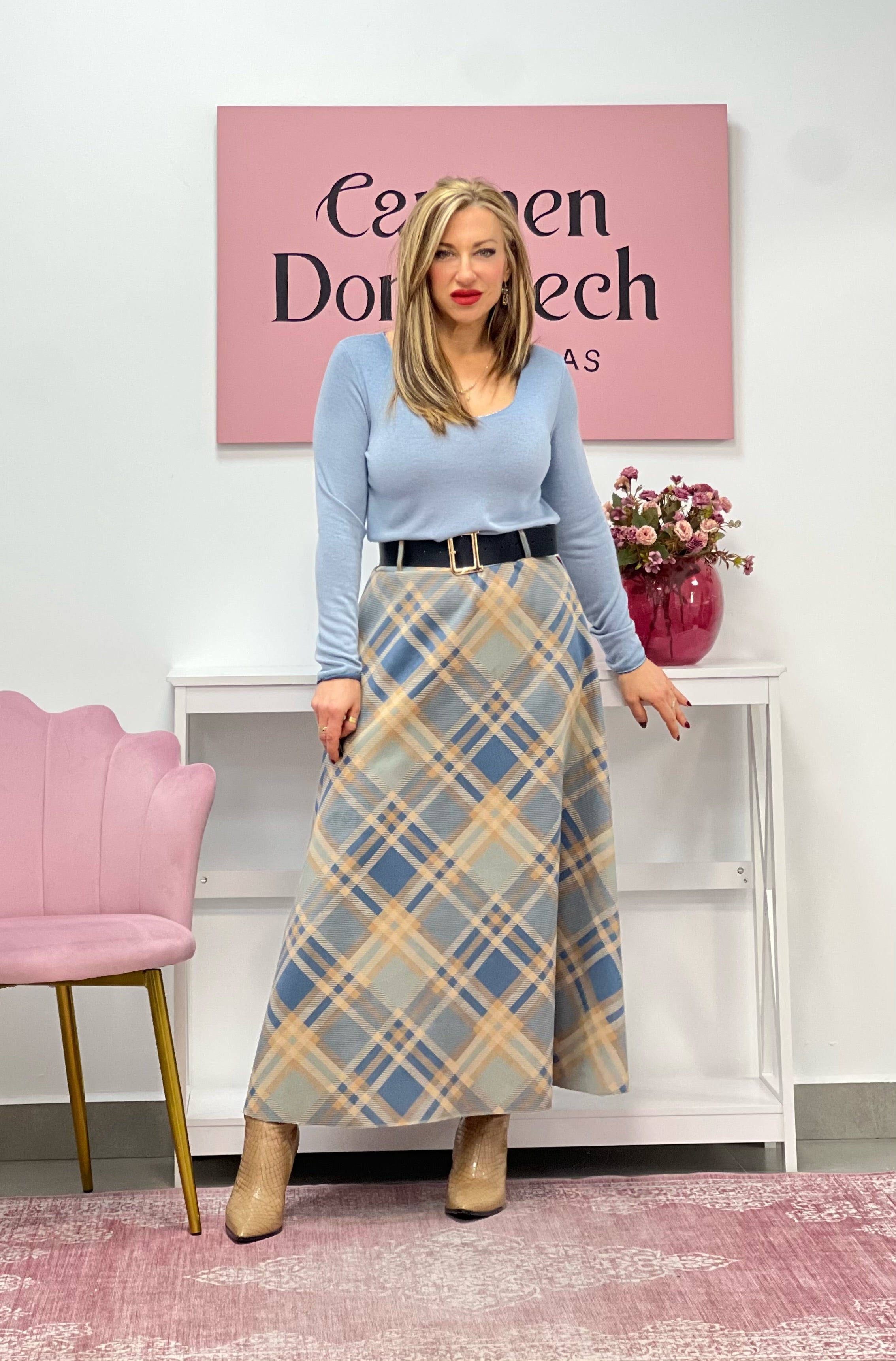 FALDA “Rudy” AZUL