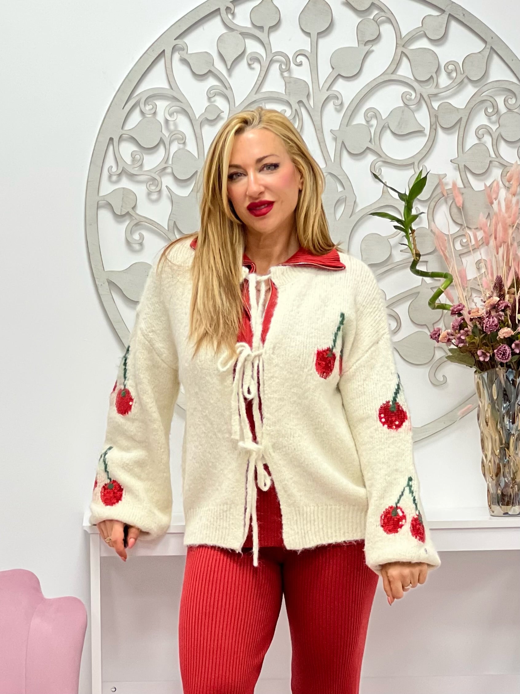 REBECA "Cerezas" BEIGE