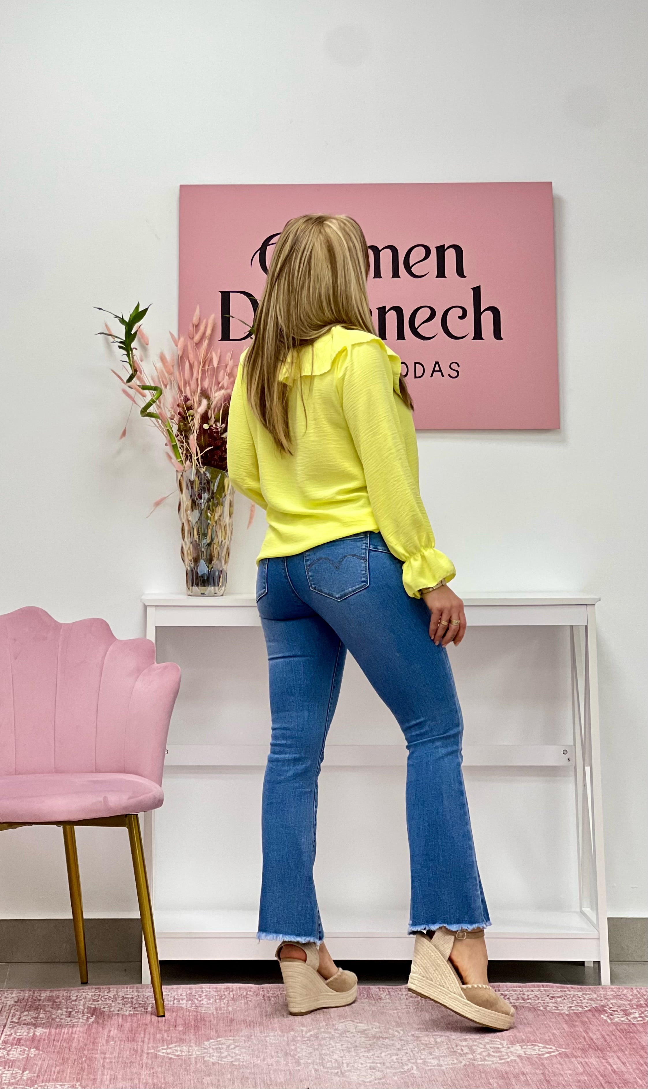 BLUSA “Edit” AMARILLO