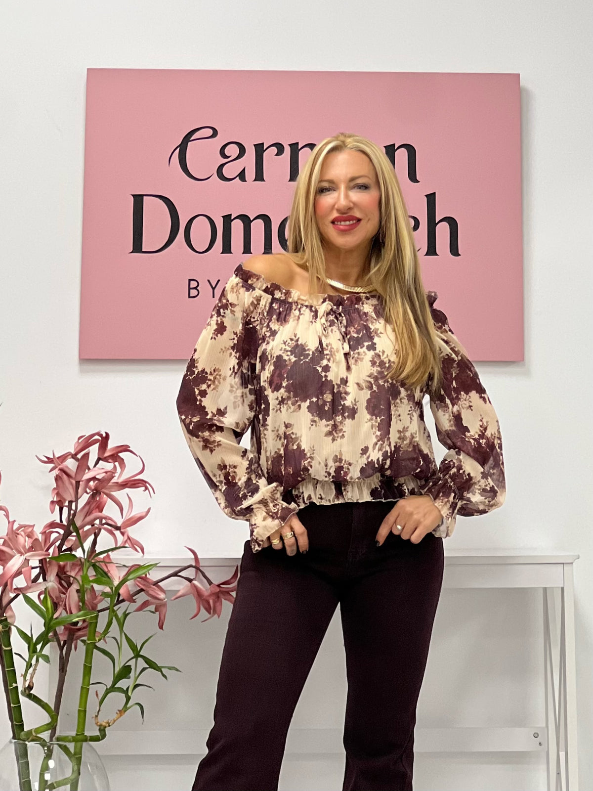 BLUSA “Davinia” MARFIL