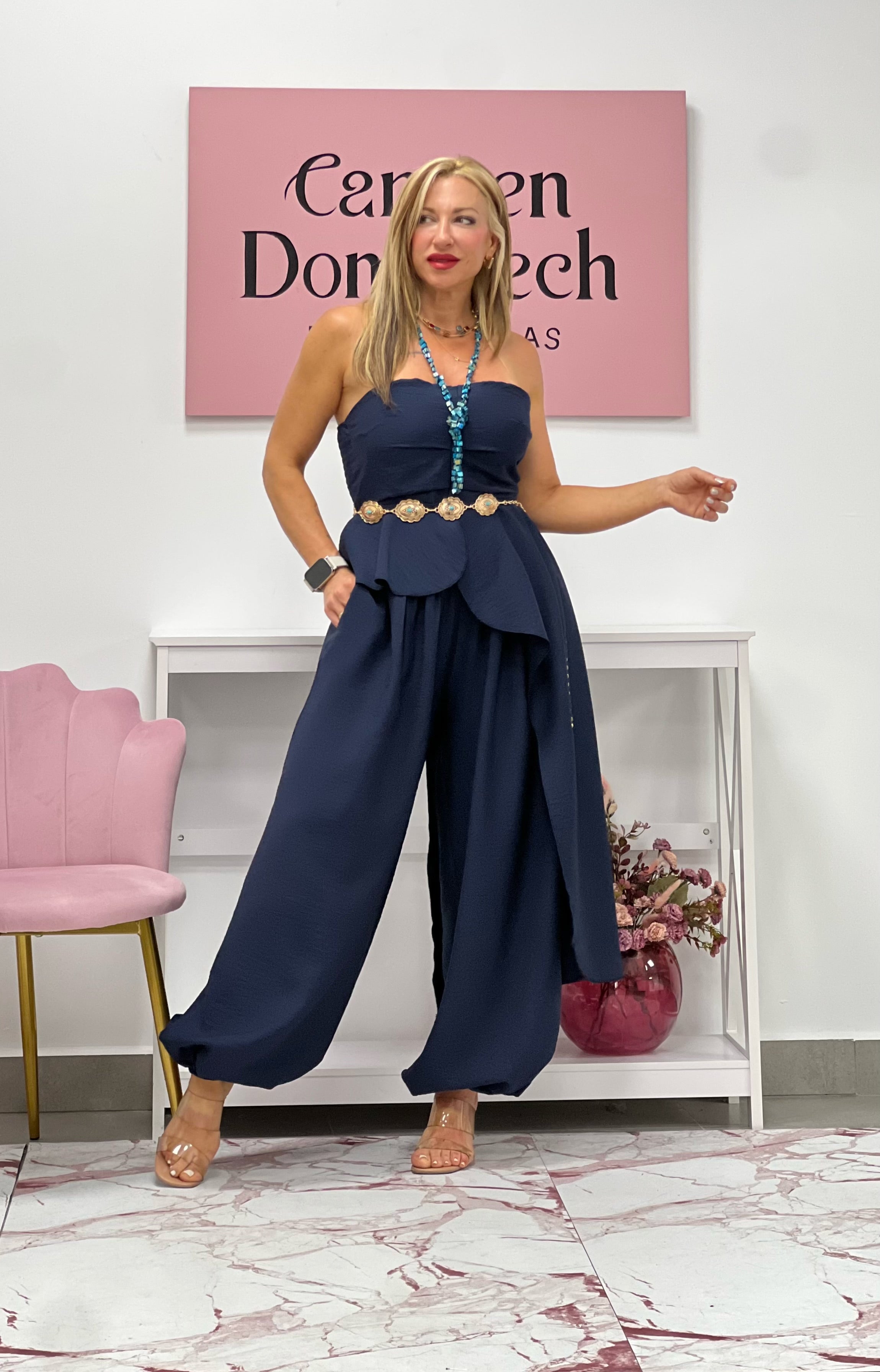 CONJUNTO “Dubái” AZUL MARINO