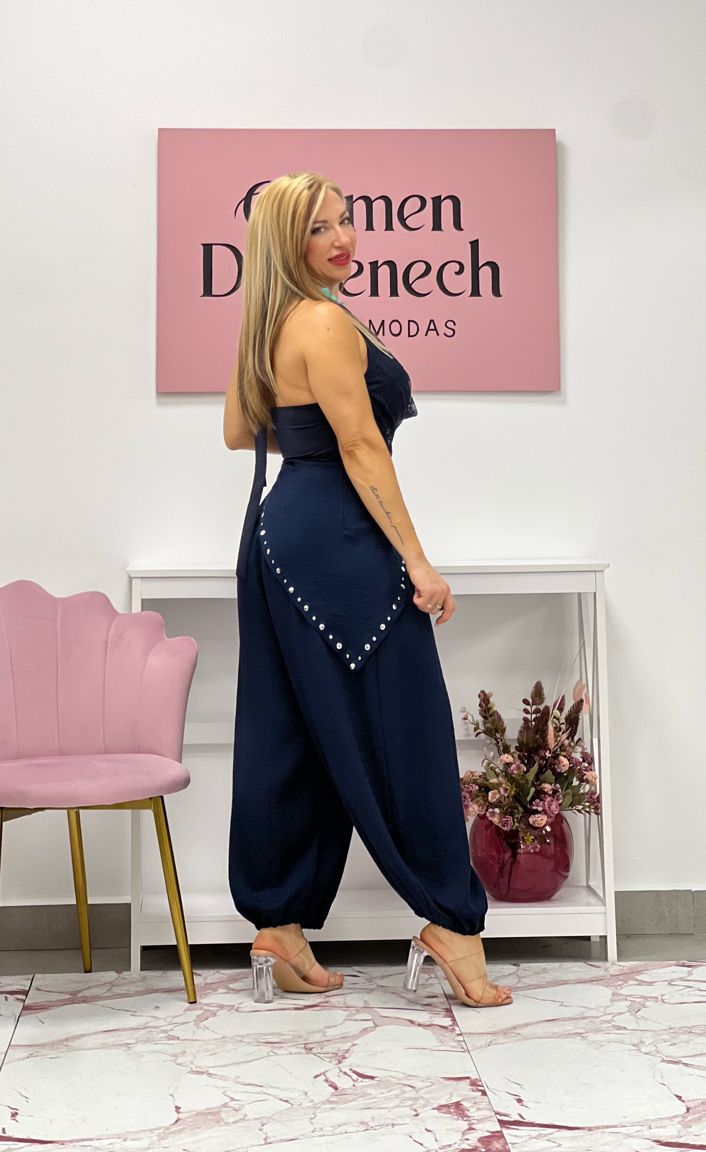 PANTALÓN “Ibiza” AZUL MARINO