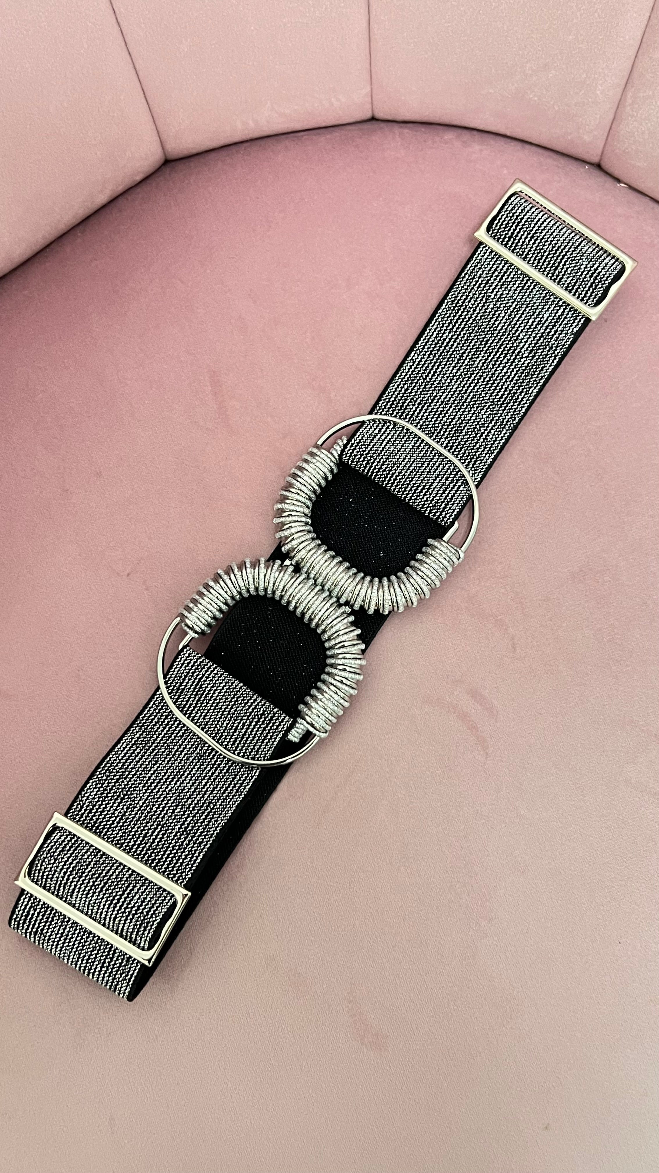 CINTURON “Megan” PLATA