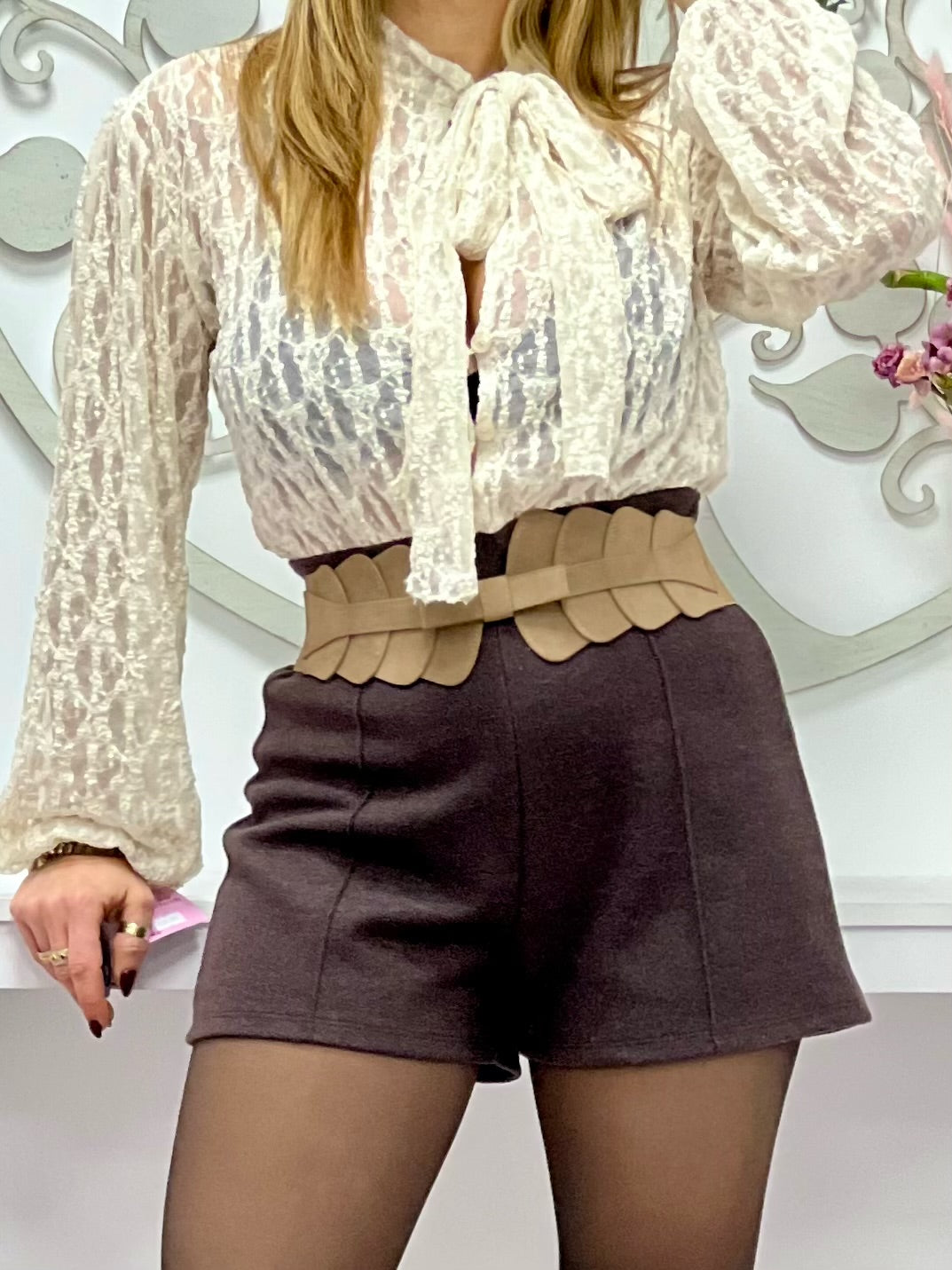 MONO CORTO “Sofya” BEIGE