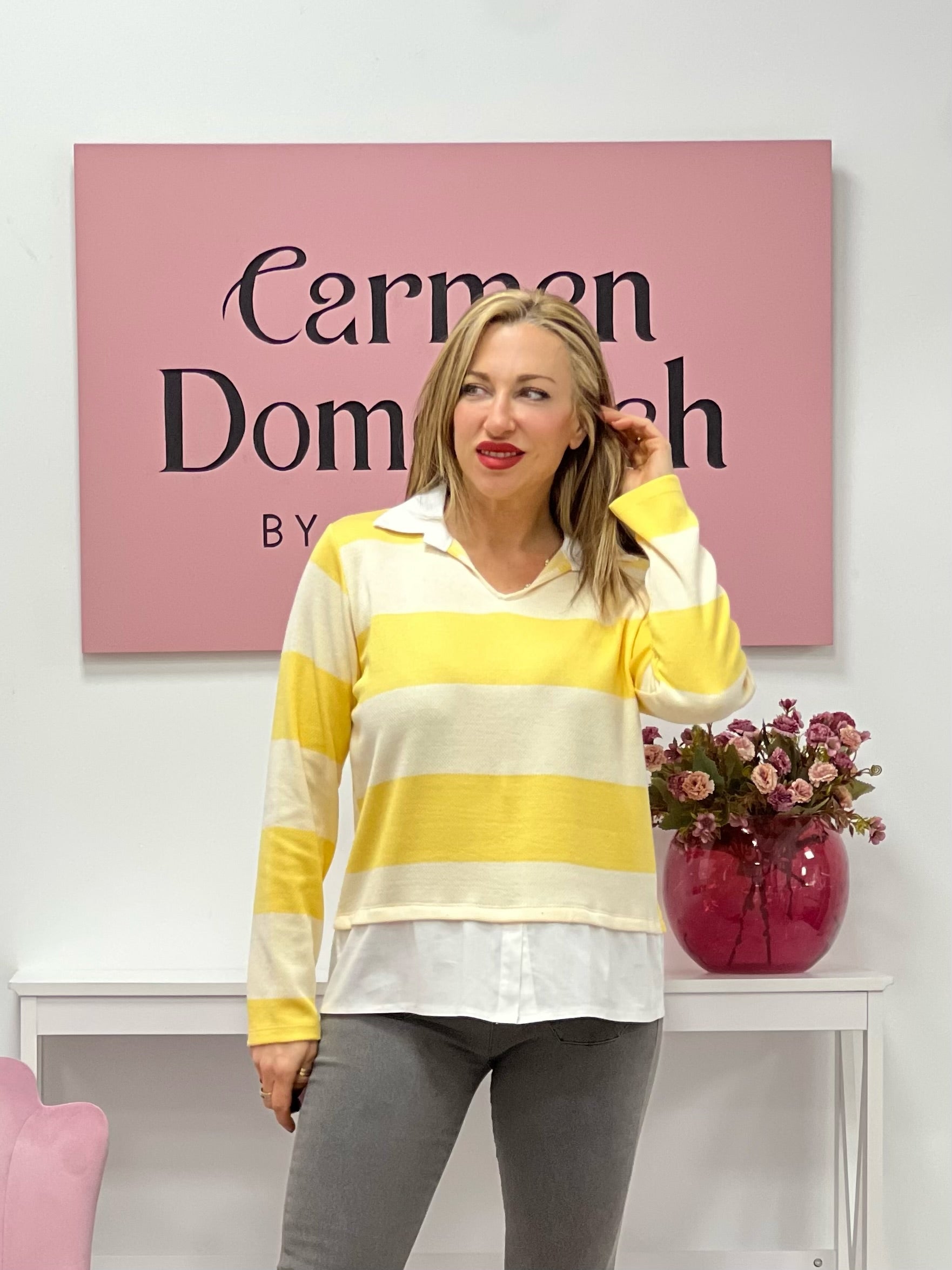 JERSEY “Elena” AMARILLO