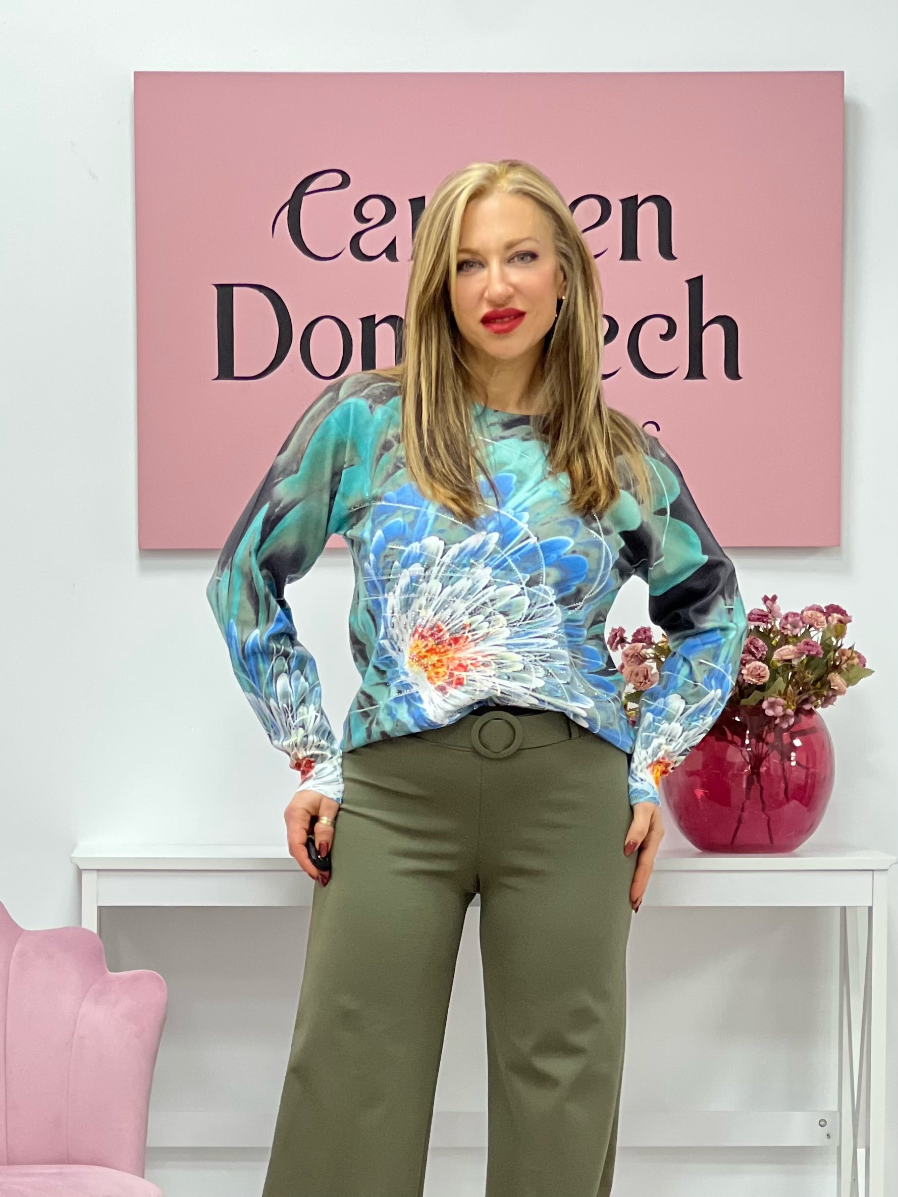 JERSEY FINO “Monaco” TURQUESA