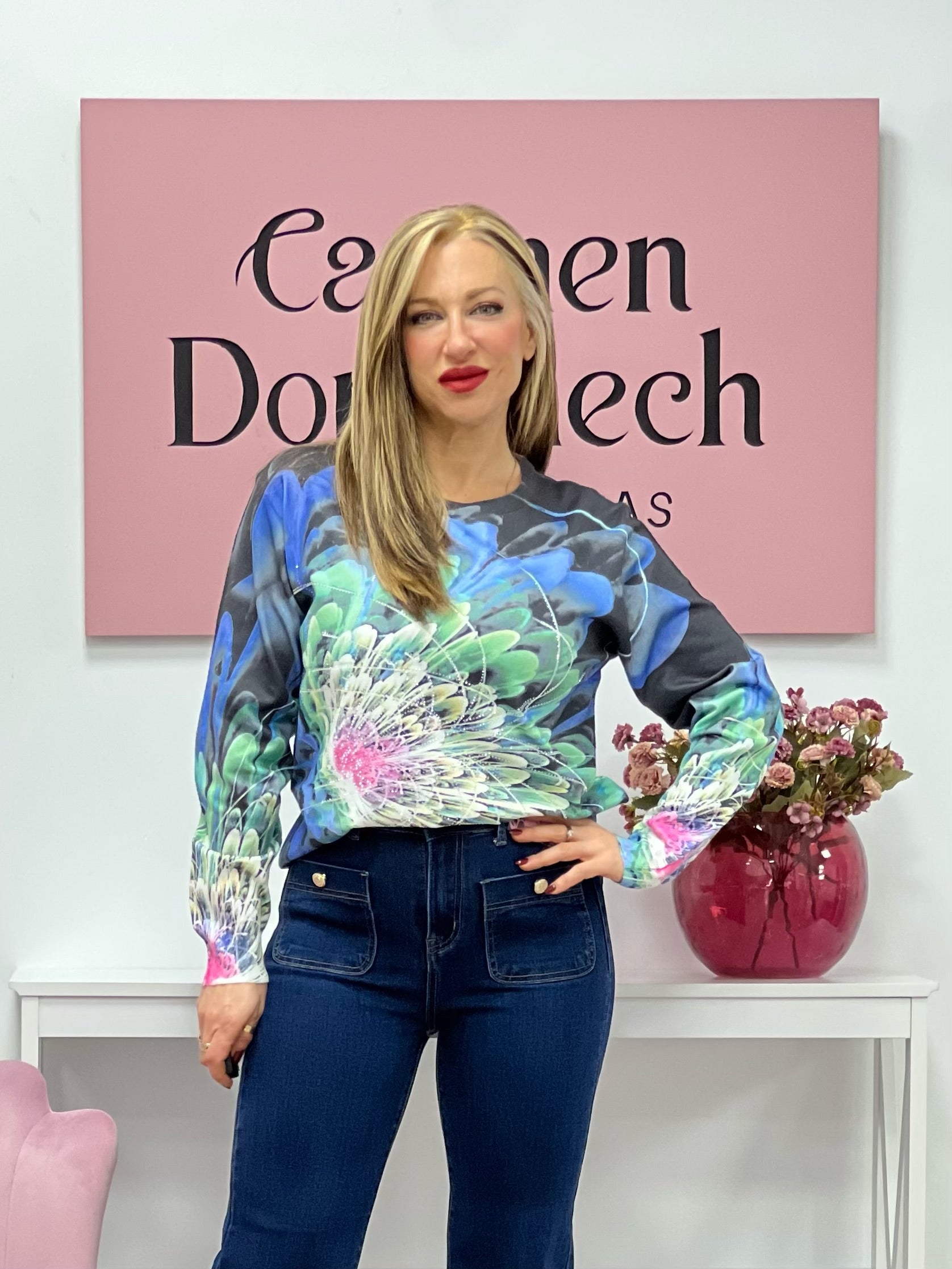 JERSEY FINO “Monaco” AZUL