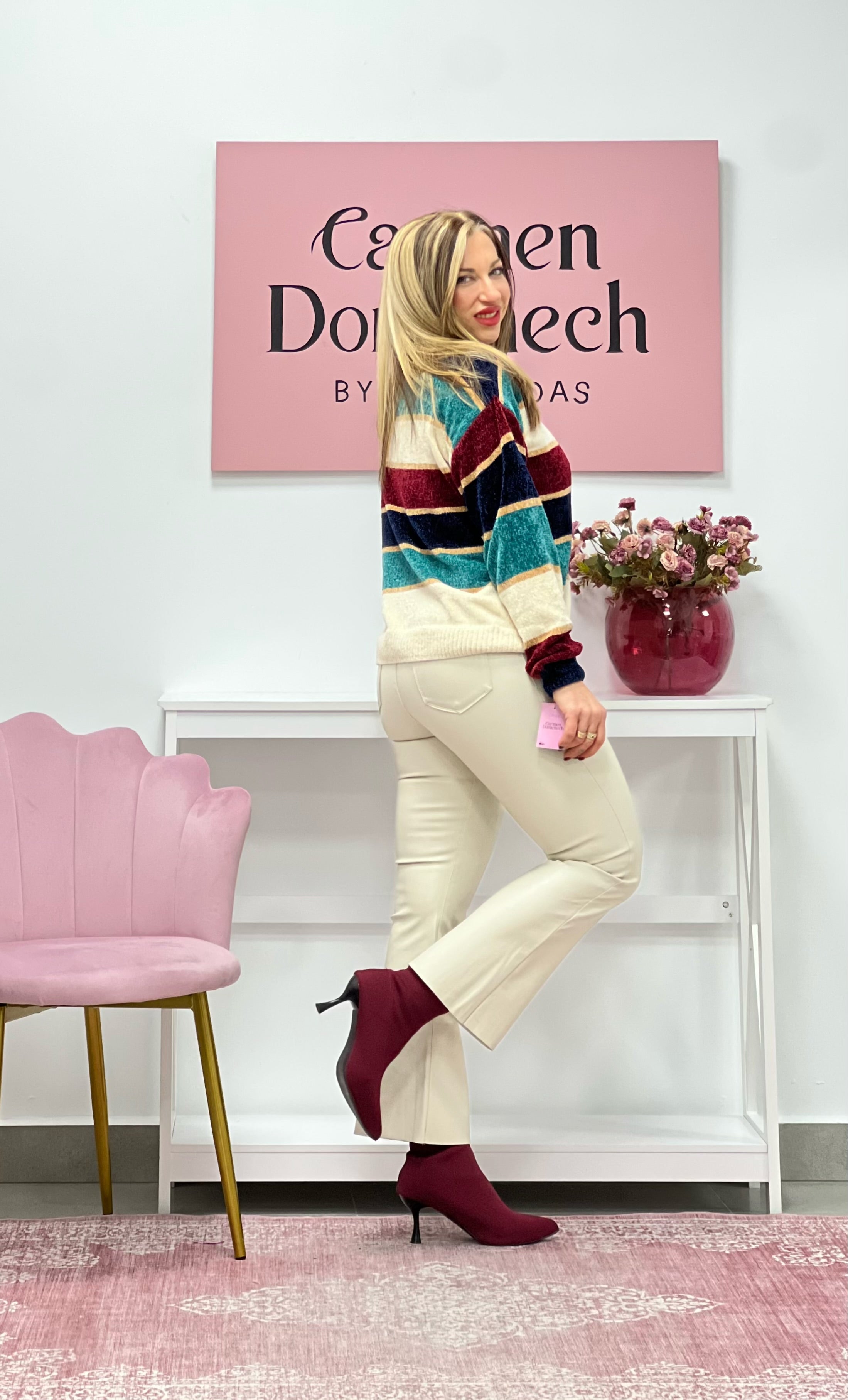 JERSEY “Cande” AZUL MARINO