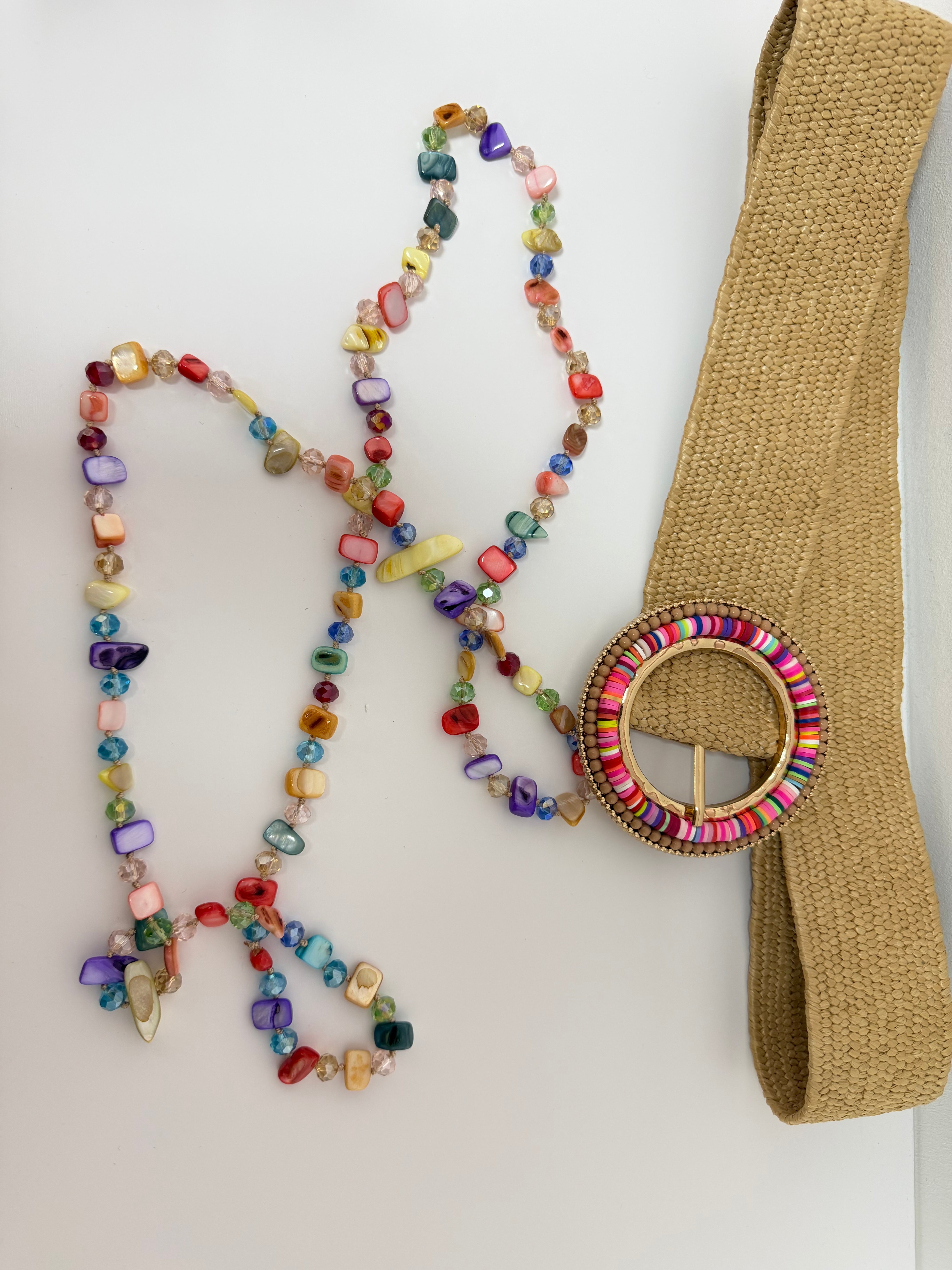 COLLAR CRISTAL MULTICOLOR