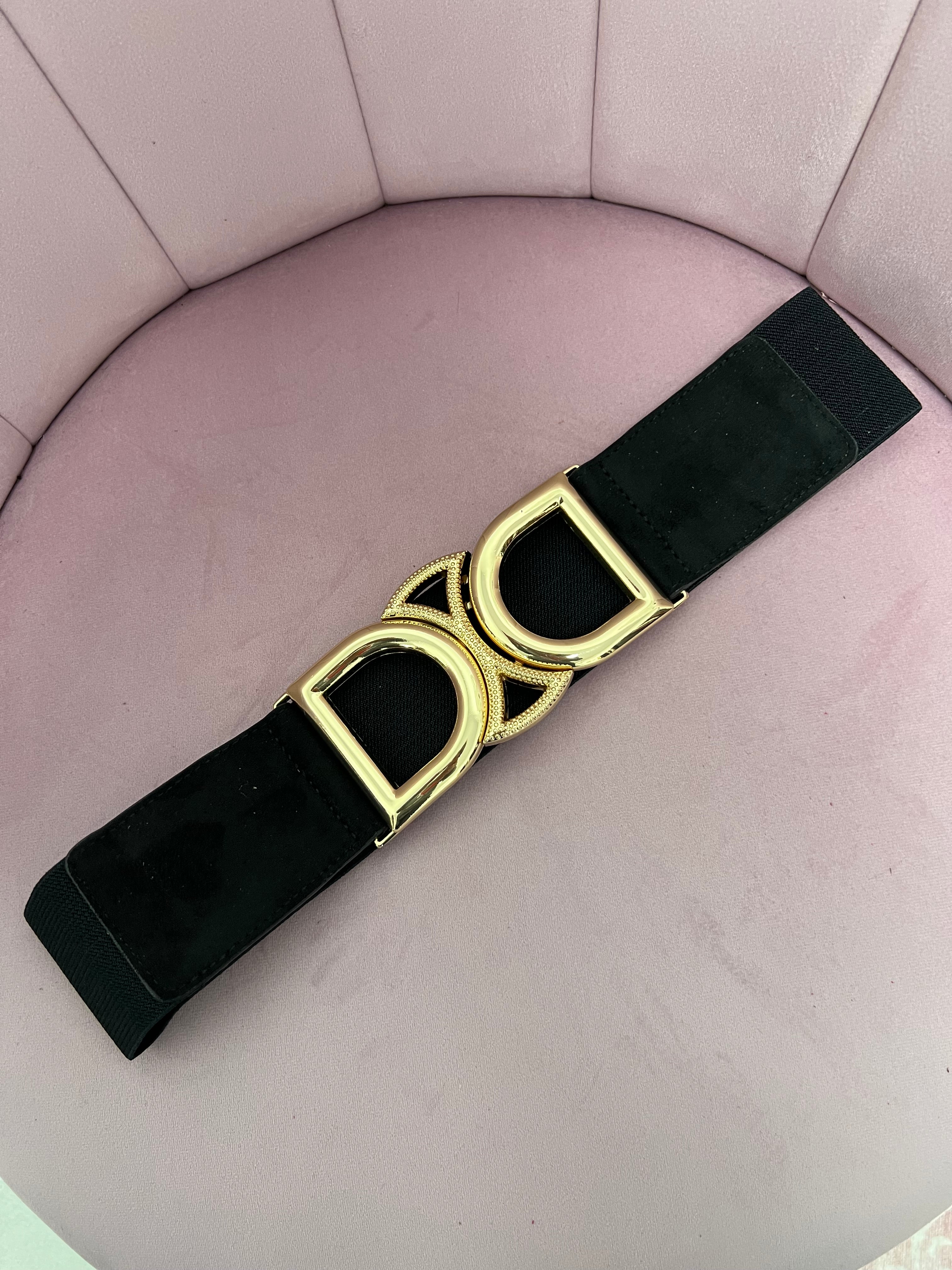 CINTURÓN “Luxe” NEGRO