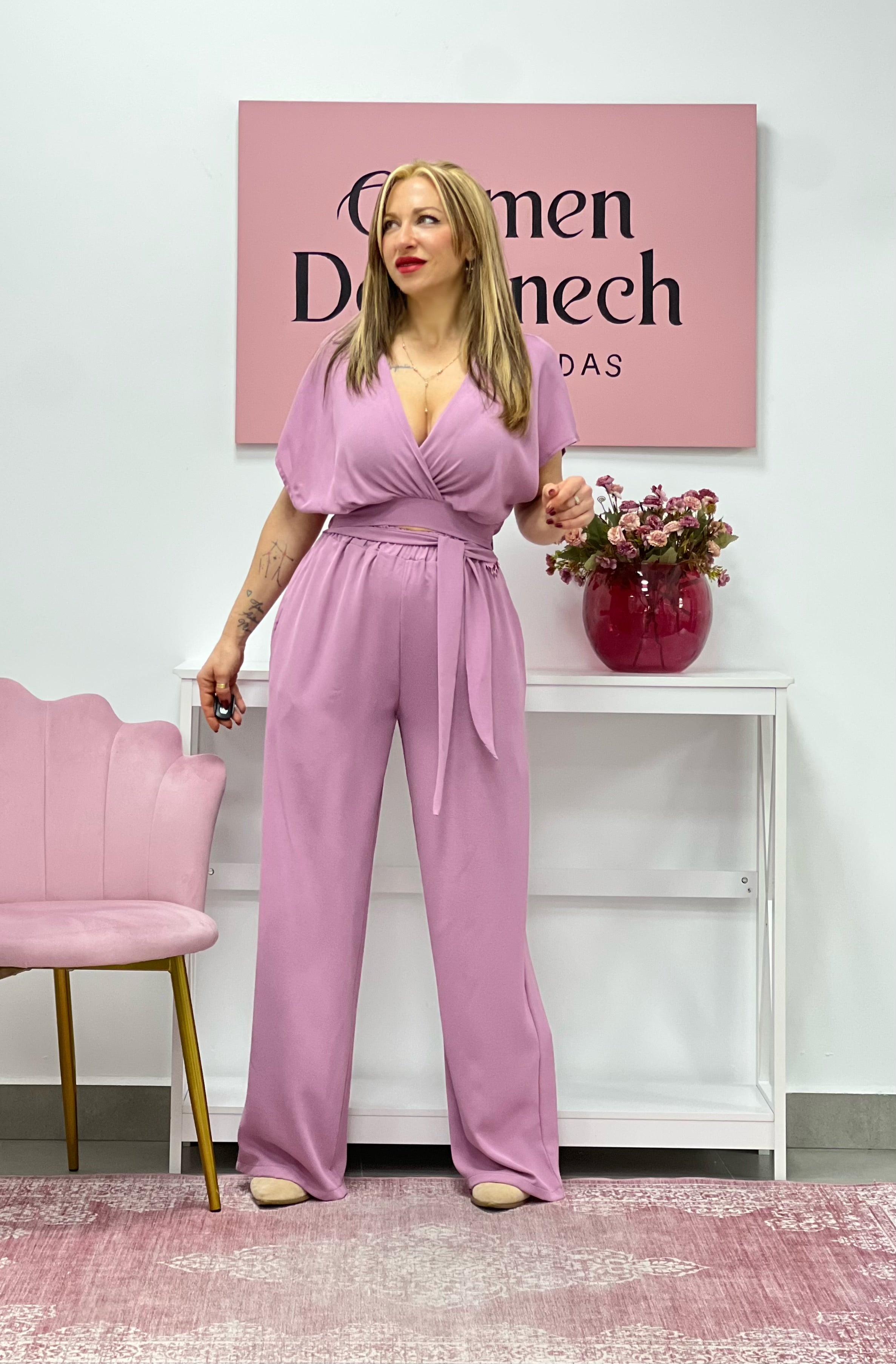 CONJUNTO “Bambi” MALVAROSA