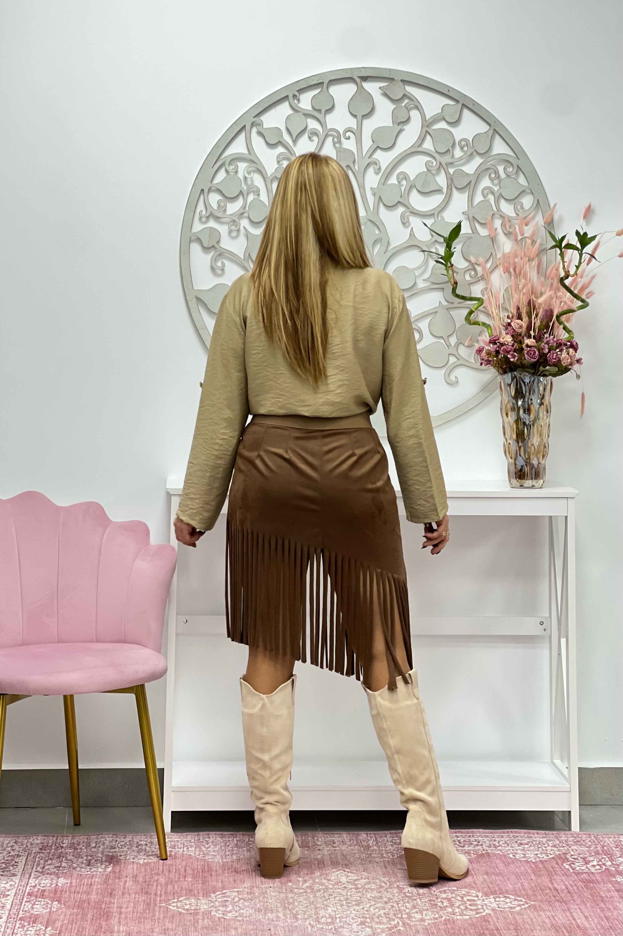 CAMISA "Sonia" BEIGE