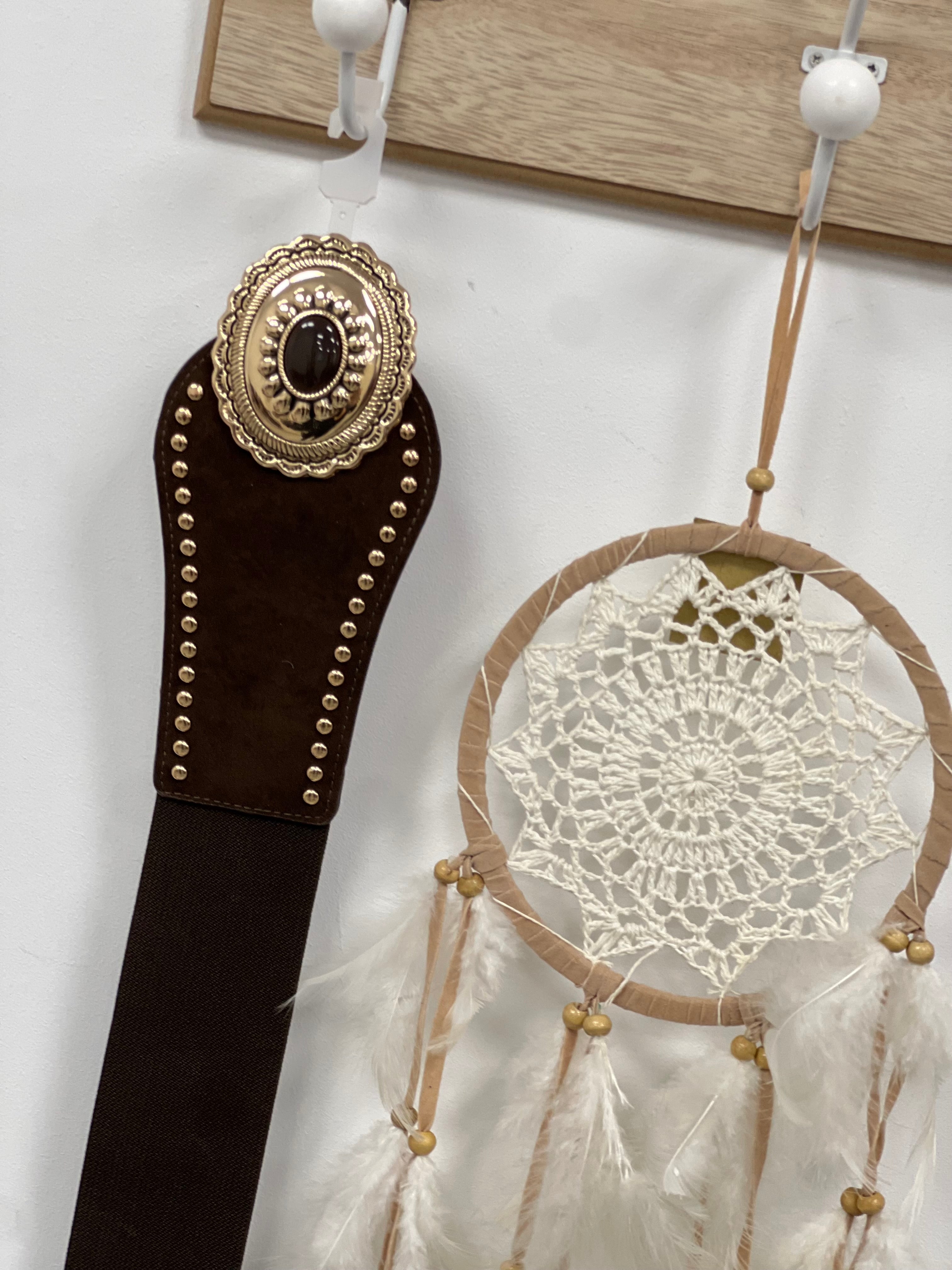 CINTURÓN “Jaspe” MARRÓN