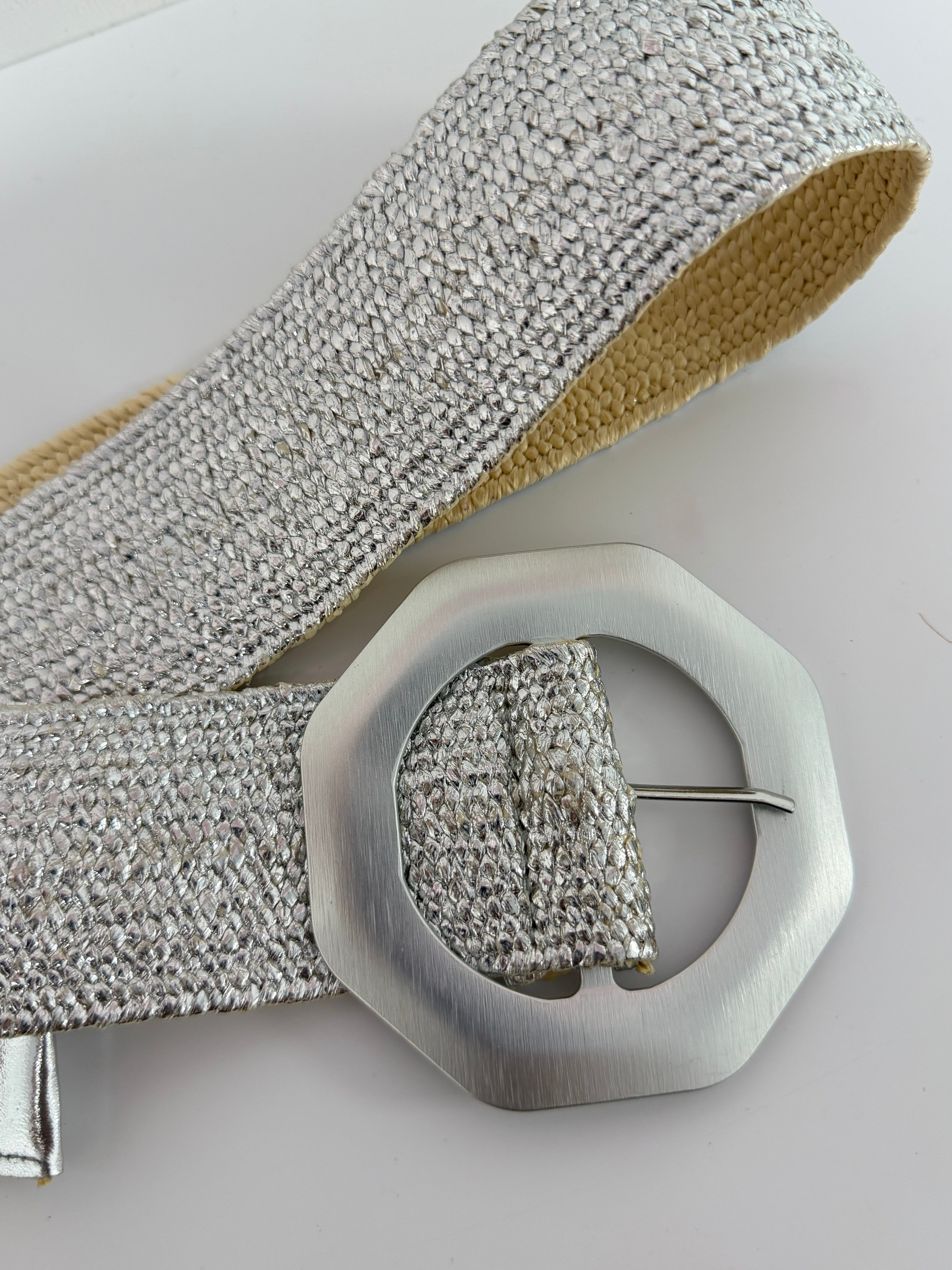CINTURON “Retro” PLATA