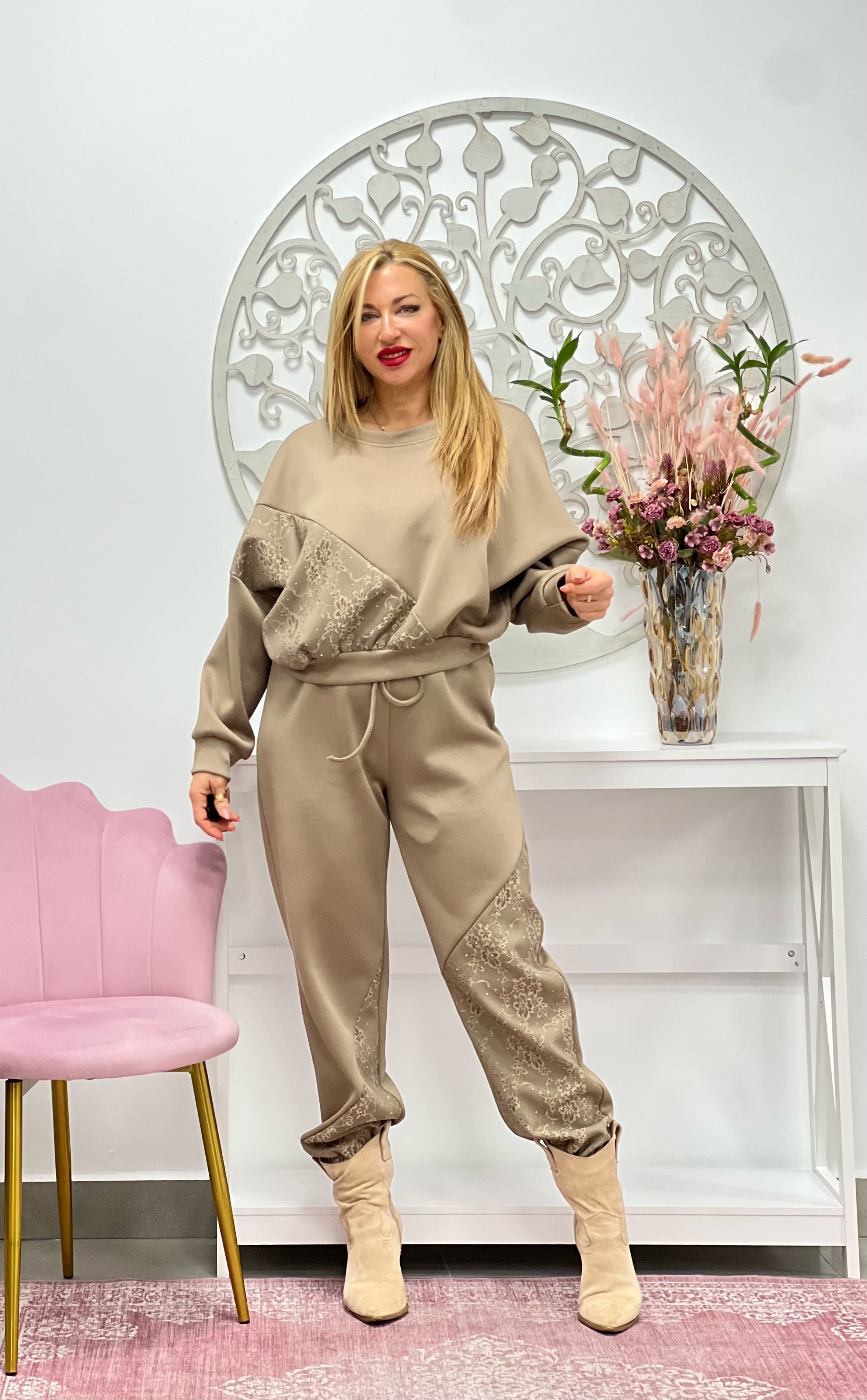 CONJUNTO “Milán” BEIGE