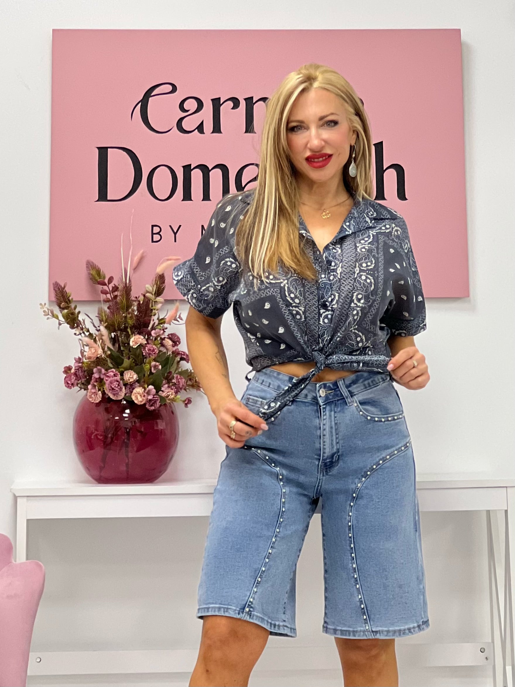 CAMISA “Laia” AZUL
