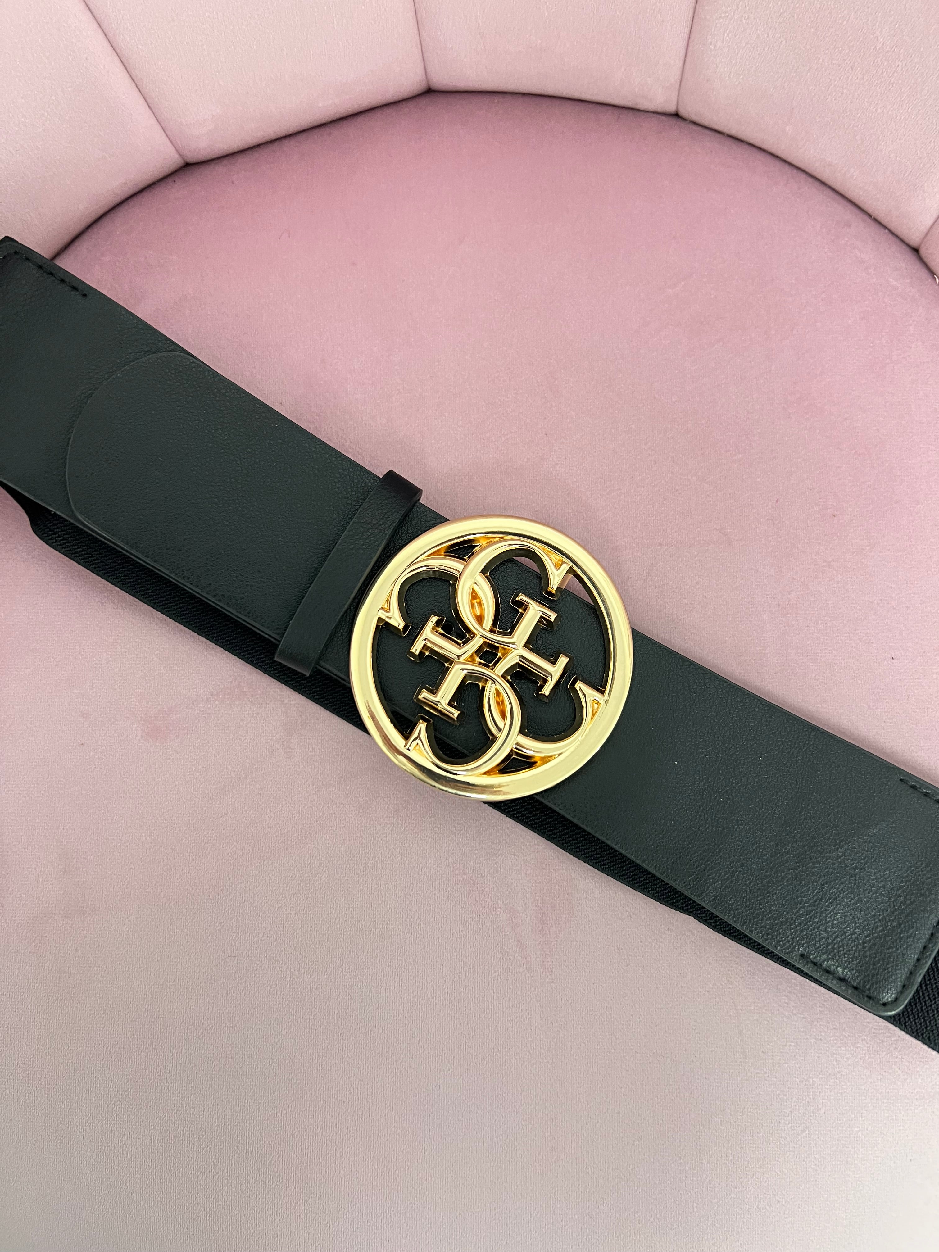 CINTURÓN “Guesi” NEGRO