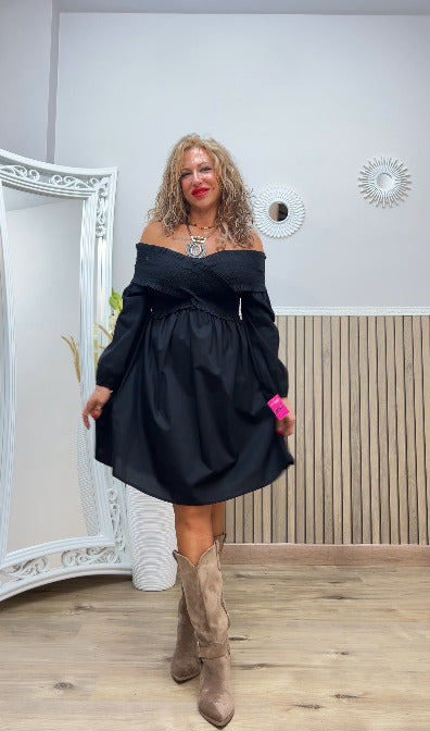 VESTIDO "Montse" NEGRO