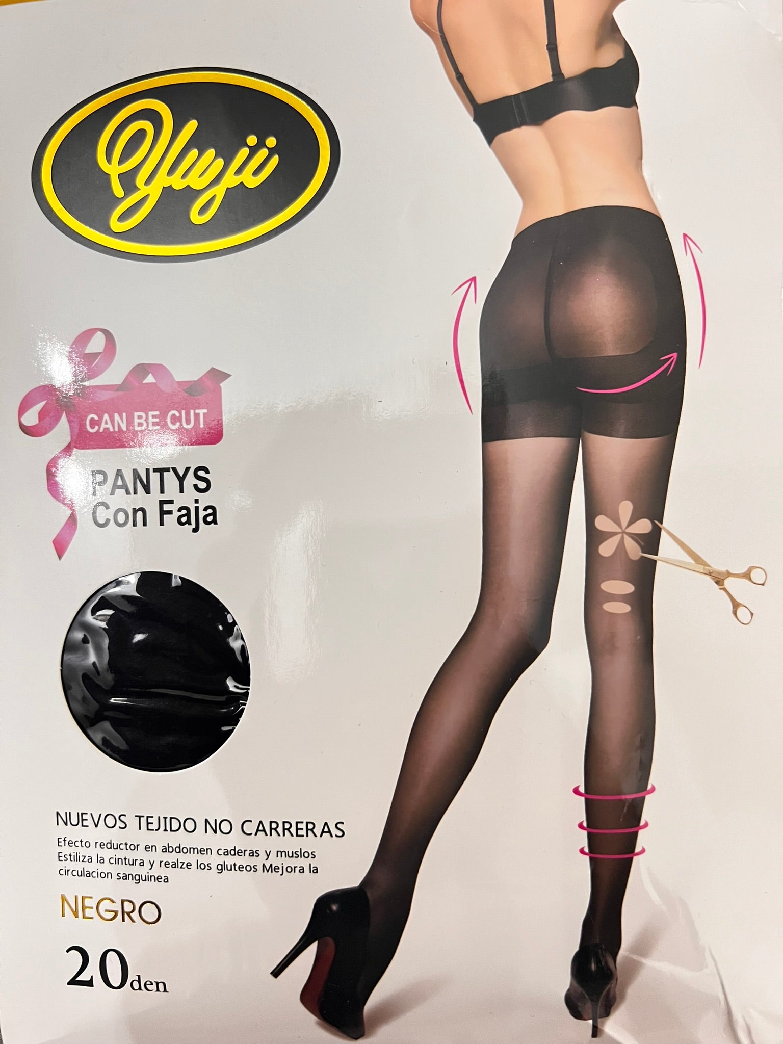 PANTY STOP CARRERAS NEGRO