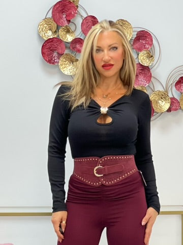 LEGGIN “Denver” BURDEOS