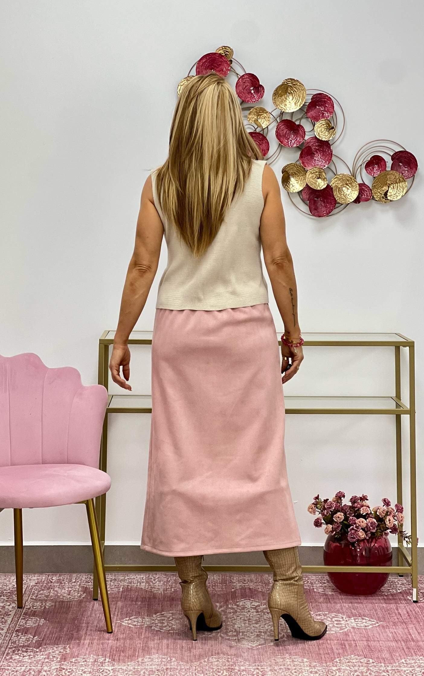 CHALECO "Alma" MARFIL