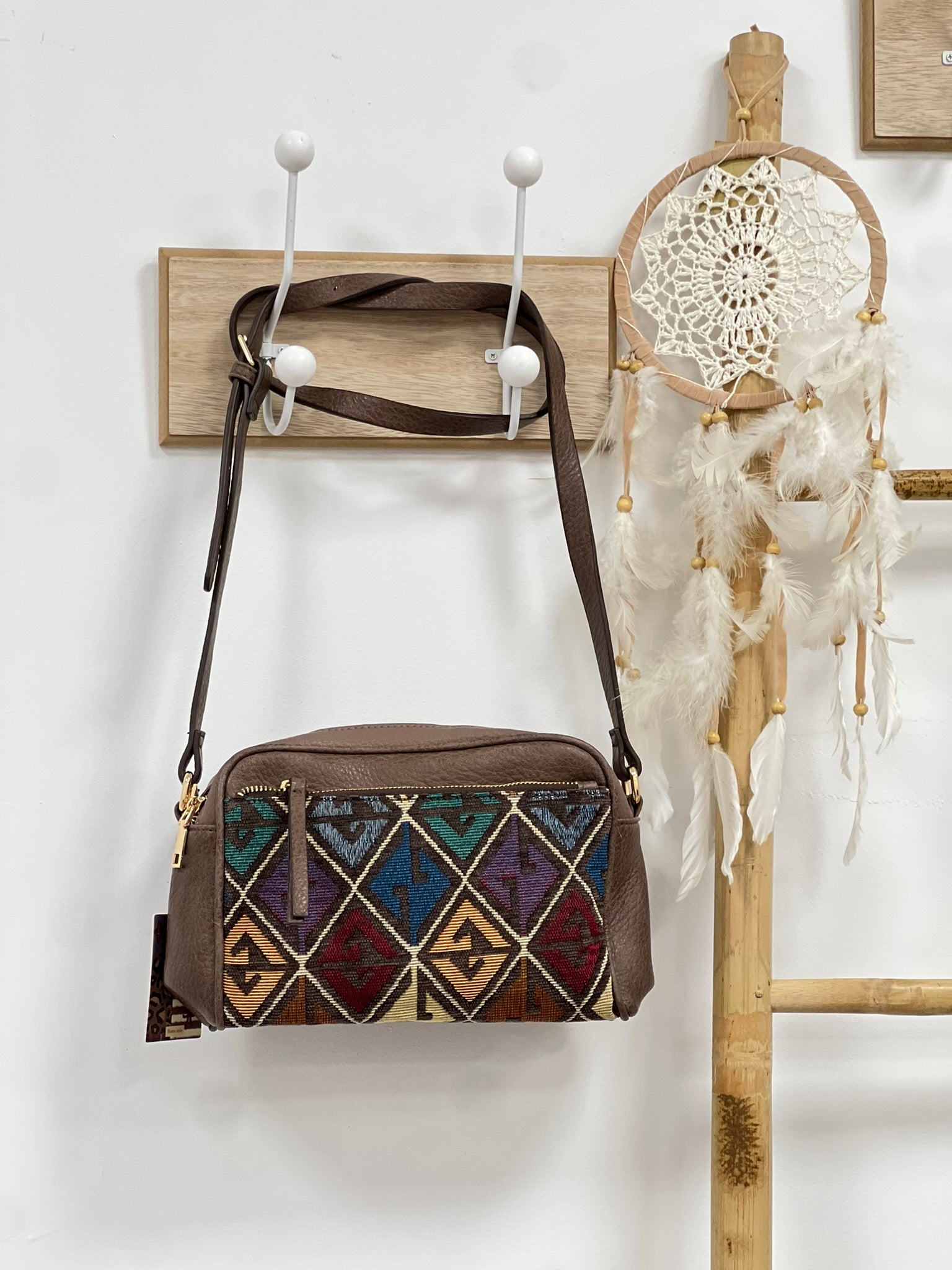 BOLSO “Étnico” TAUPE